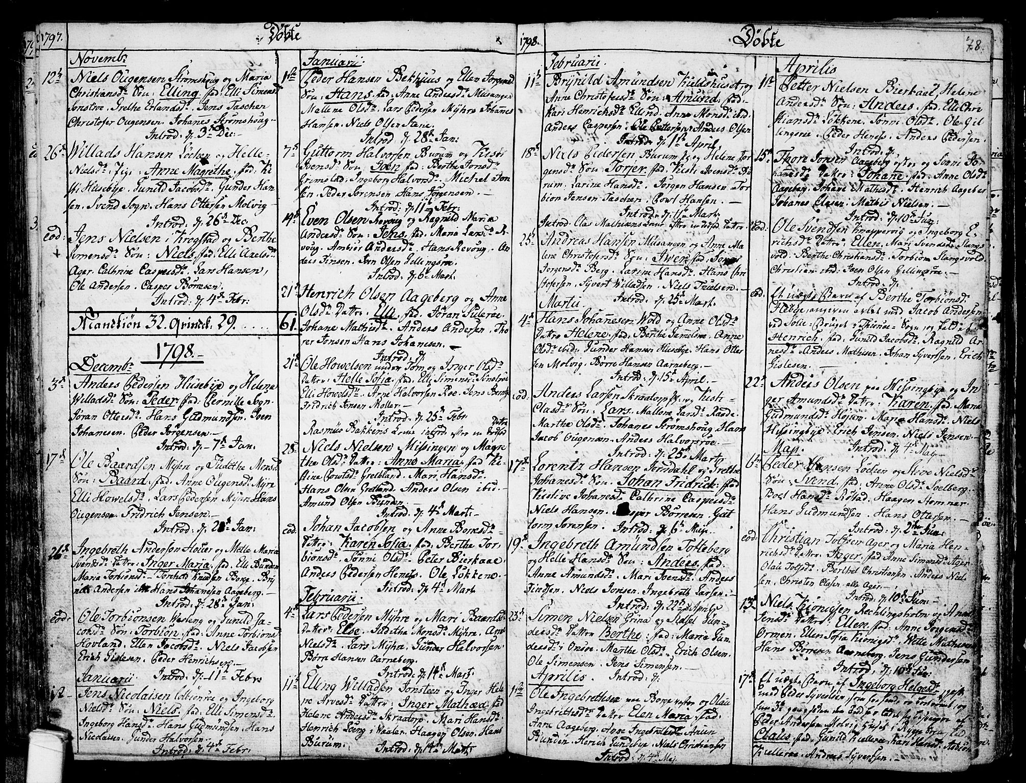 Råde prestekontor kirkebøker, AV/SAO-A-2009/F/Fa/L0002: Parish register (official) no. 2, 1762-1806, p. 78