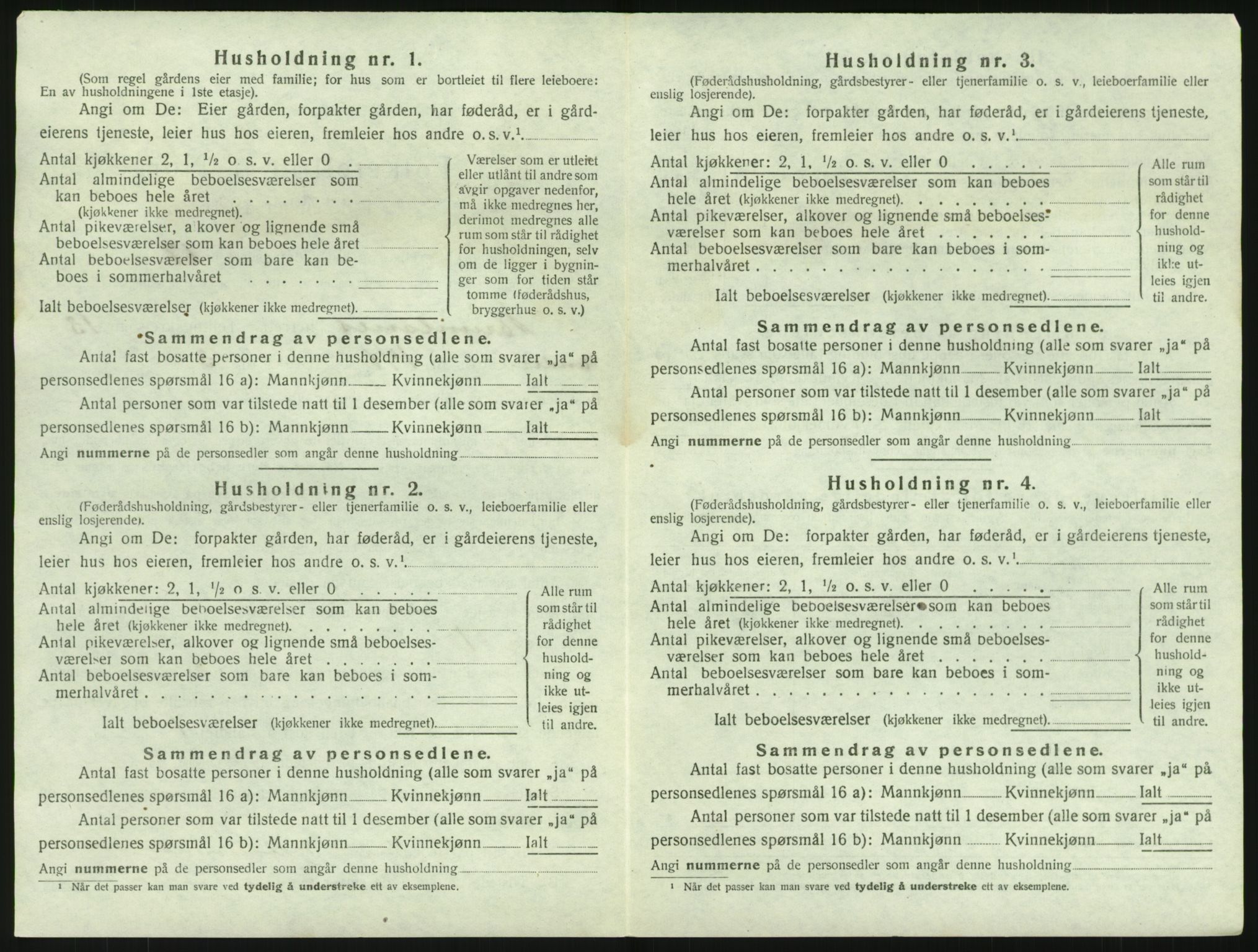 SAKO, 1920 census for Brunlanes, 1920, p. 1884