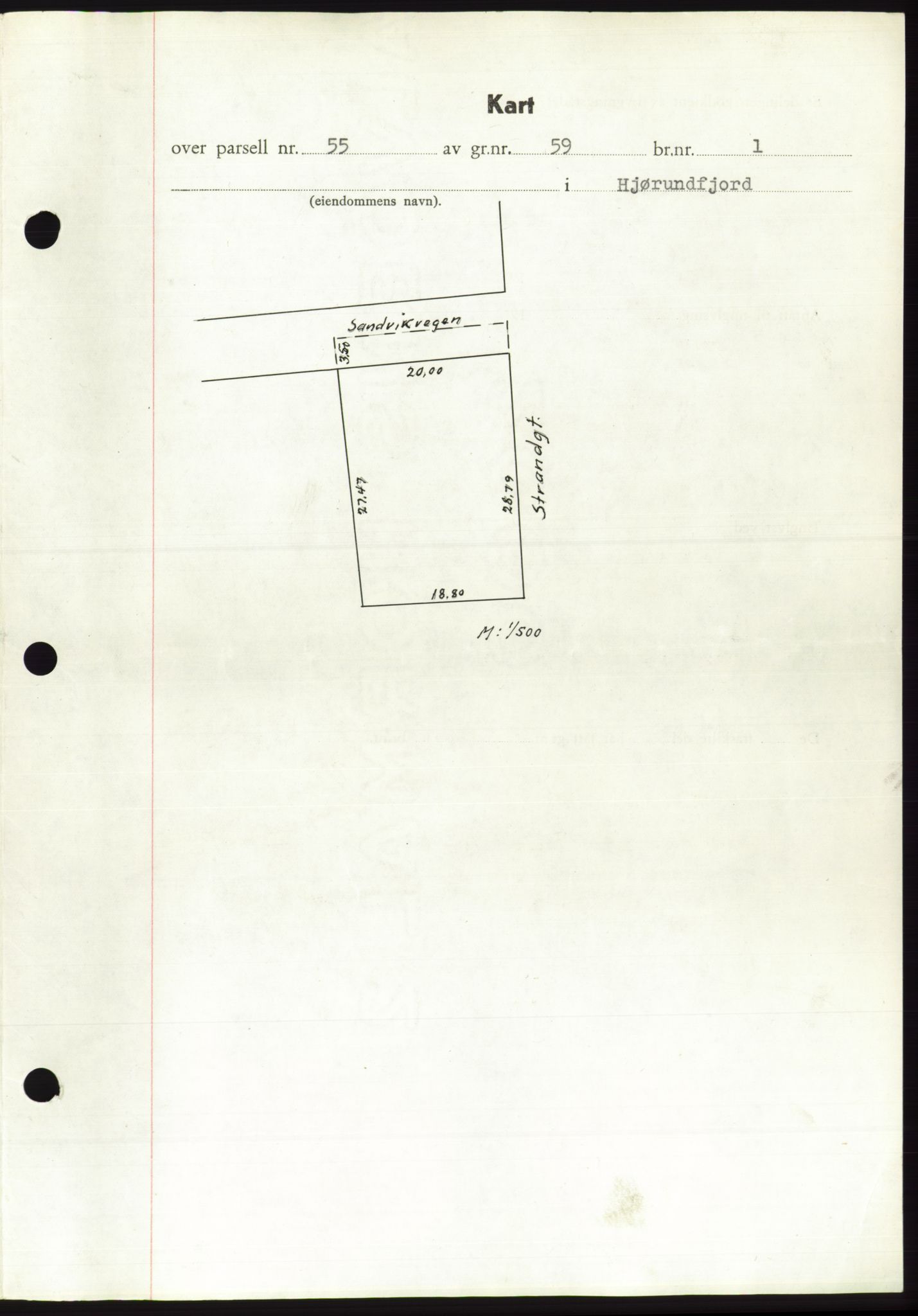 Søre Sunnmøre sorenskriveri, AV/SAT-A-4122/1/2/2C/L0090: Mortgage book no. 16A, 1951-1951, Diary no: : 1725/1951