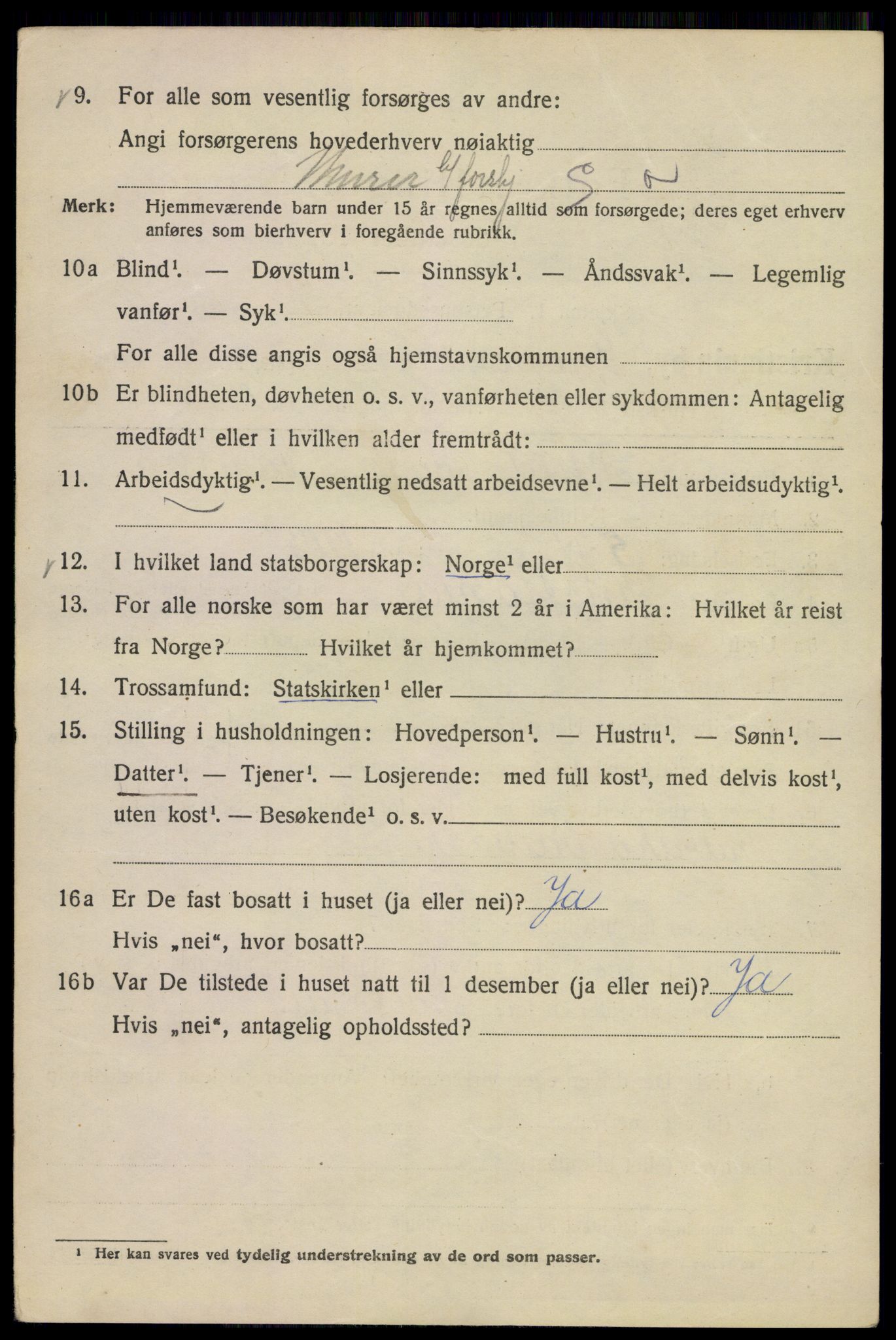 SAO, 1920 census for Kristiania, 1920, p. 551710