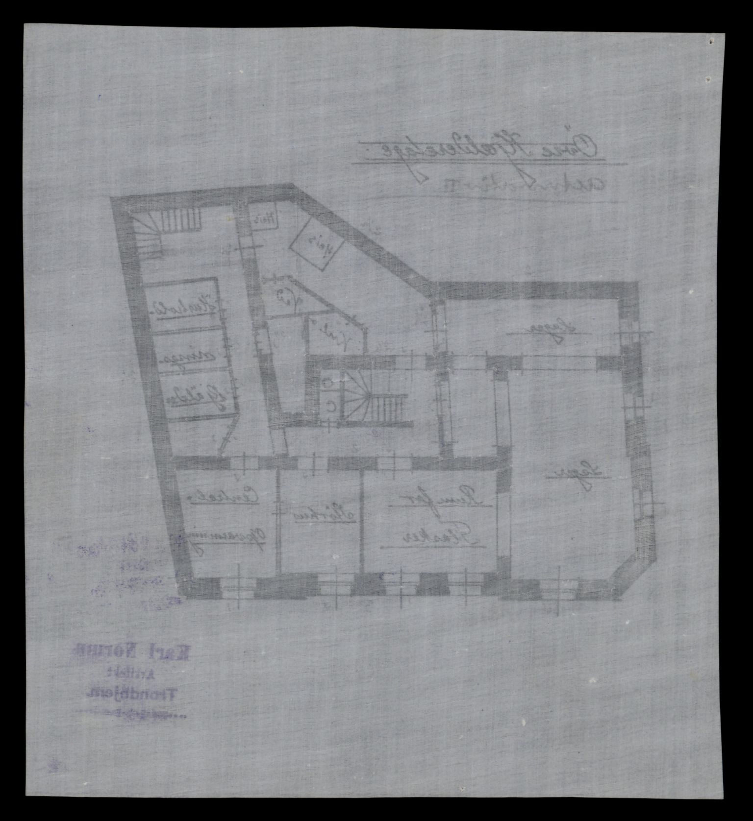 Fortidsminneforeningen, Den trønderske avdeling, AV/SAT-PA-0592/D/Da/L0035: Sakarkiv etter nøkkel, p. 330