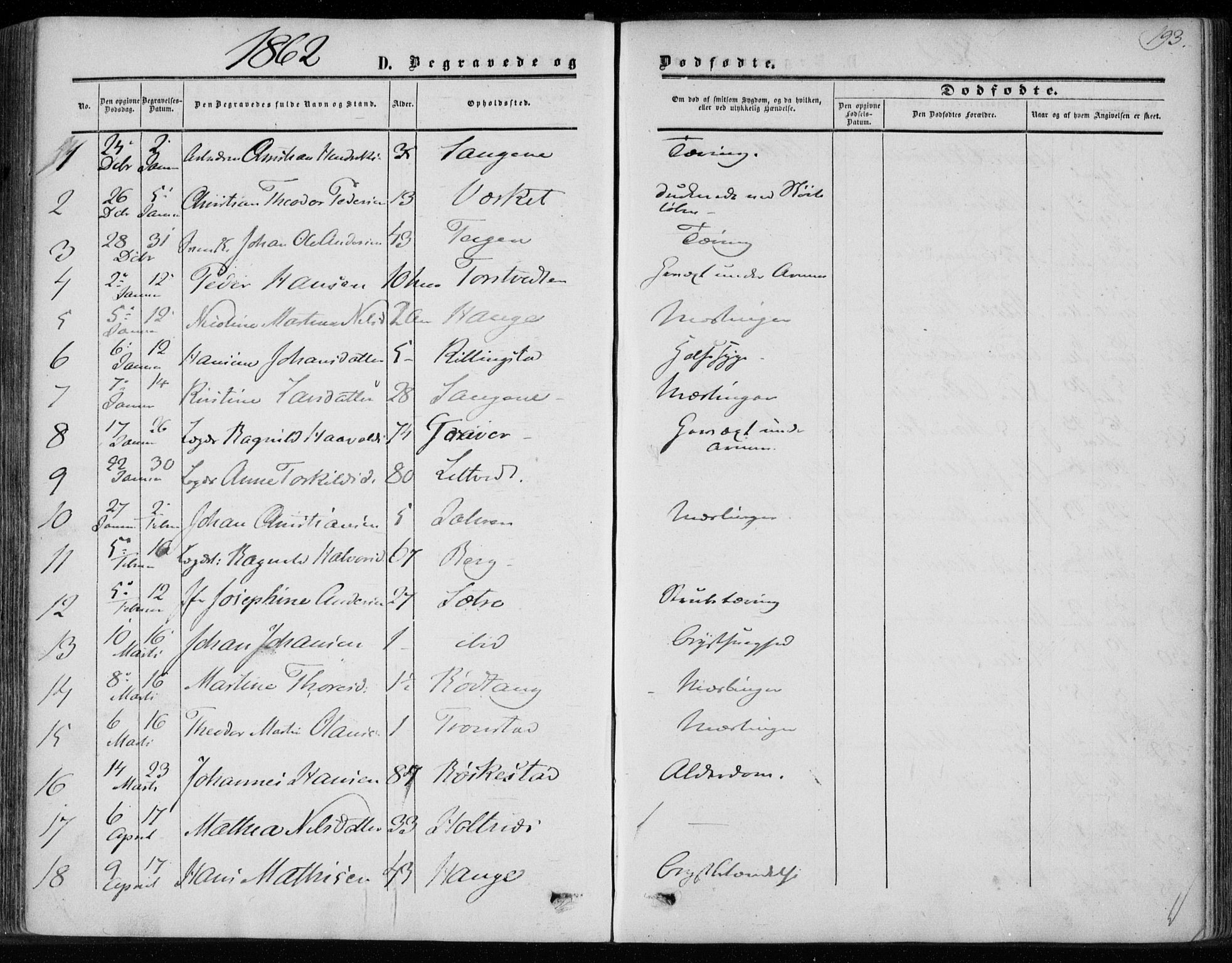 Hurum kirkebøker, SAKO/A-229/F/Fa/L0012: Parish register (official) no. 12, 1861-1875, p. 193