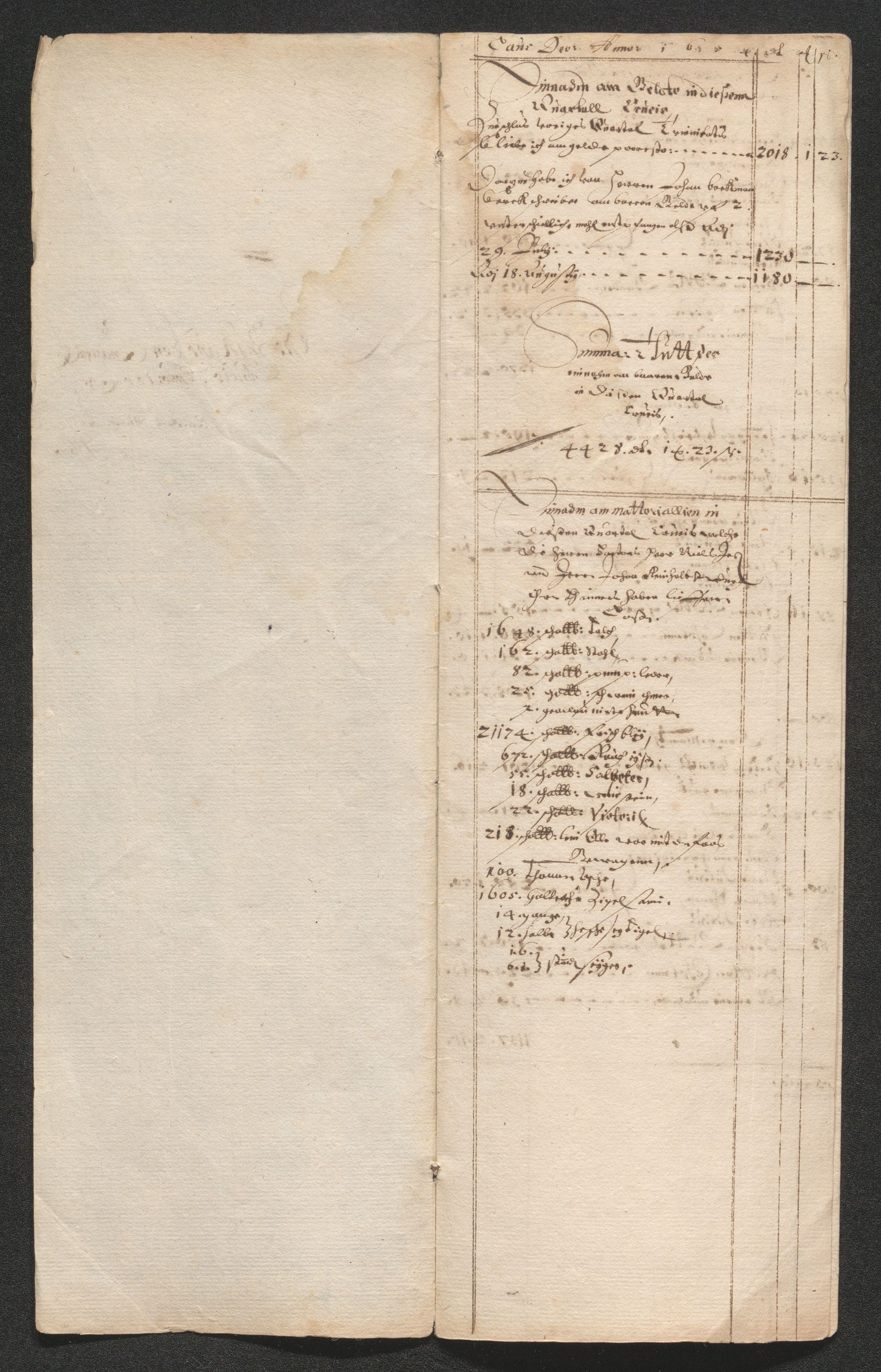 Kongsberg Sølvverk 1623-1816, SAKO/EA-3135/001/D/Dc/Dcd/L0034: Utgiftsregnskap for gruver m.m. , 1651-1659, p. 269