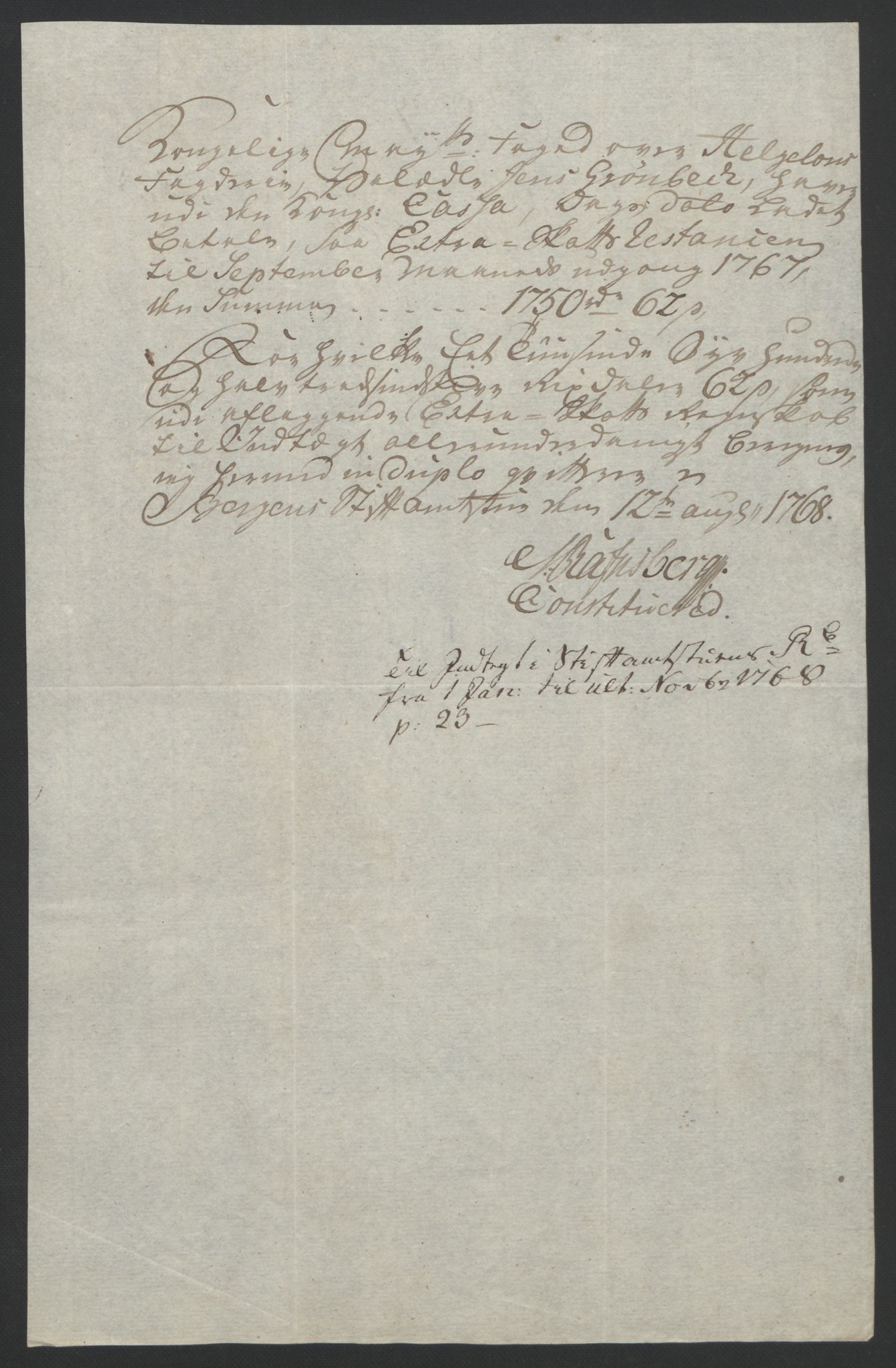 Rentekammeret inntil 1814, Reviderte regnskaper, Fogderegnskap, RA/EA-4092/R65/L4573: Ekstraskatten Helgeland, 1762-1772, p. 165