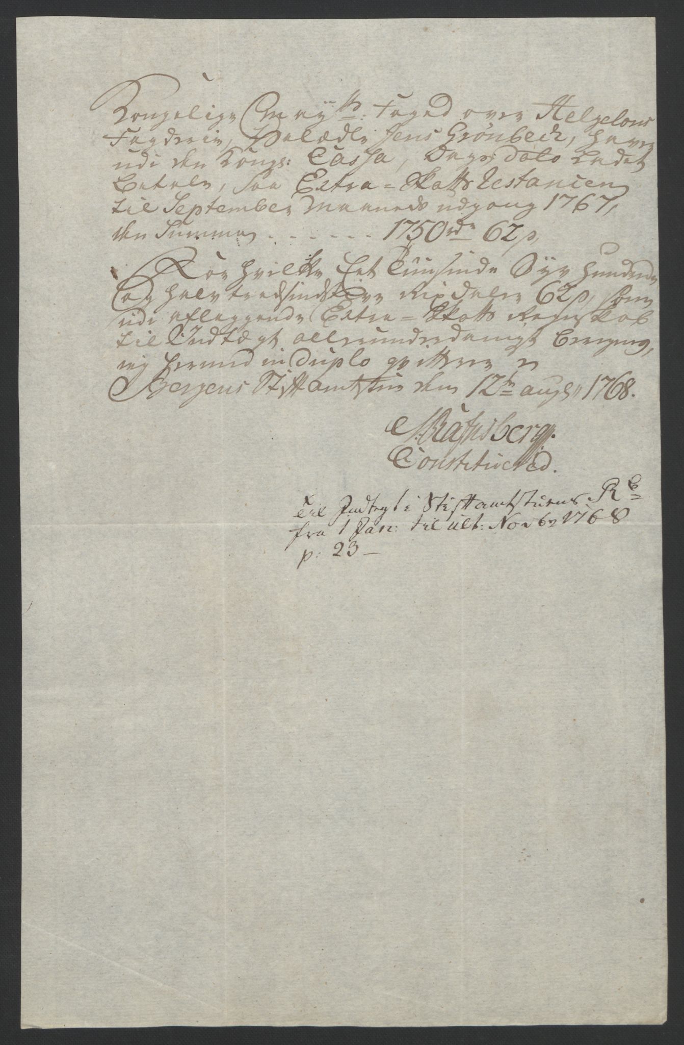 Rentekammeret inntil 1814, Reviderte regnskaper, Fogderegnskap, AV/RA-EA-4092/R65/L4573: Ekstraskatten Helgeland, 1762-1772, p. 165