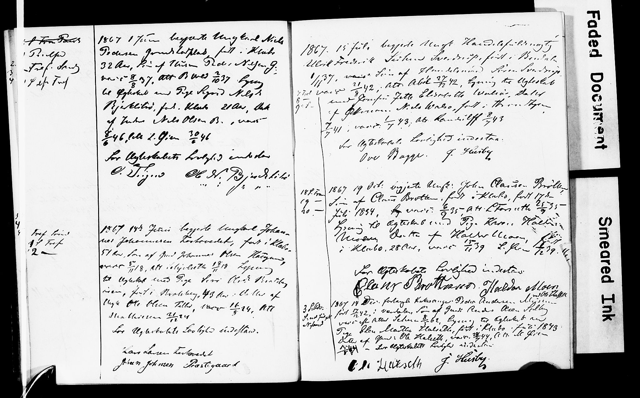 Ministerialprotokoller, klokkerbøker og fødselsregistre - Sør-Trøndelag, SAT/A-1456/618/L0445: Banns register no. 618A08, 1863-1898