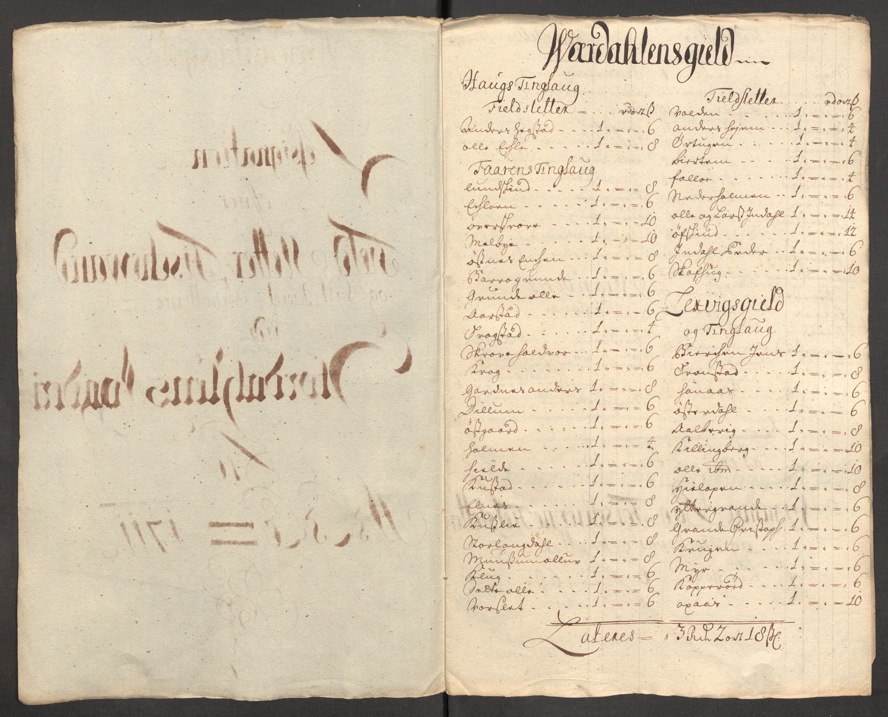 Rentekammeret inntil 1814, Reviderte regnskaper, Fogderegnskap, AV/RA-EA-4092/R62/L4201: Fogderegnskap Stjørdal og Verdal, 1711, p. 125