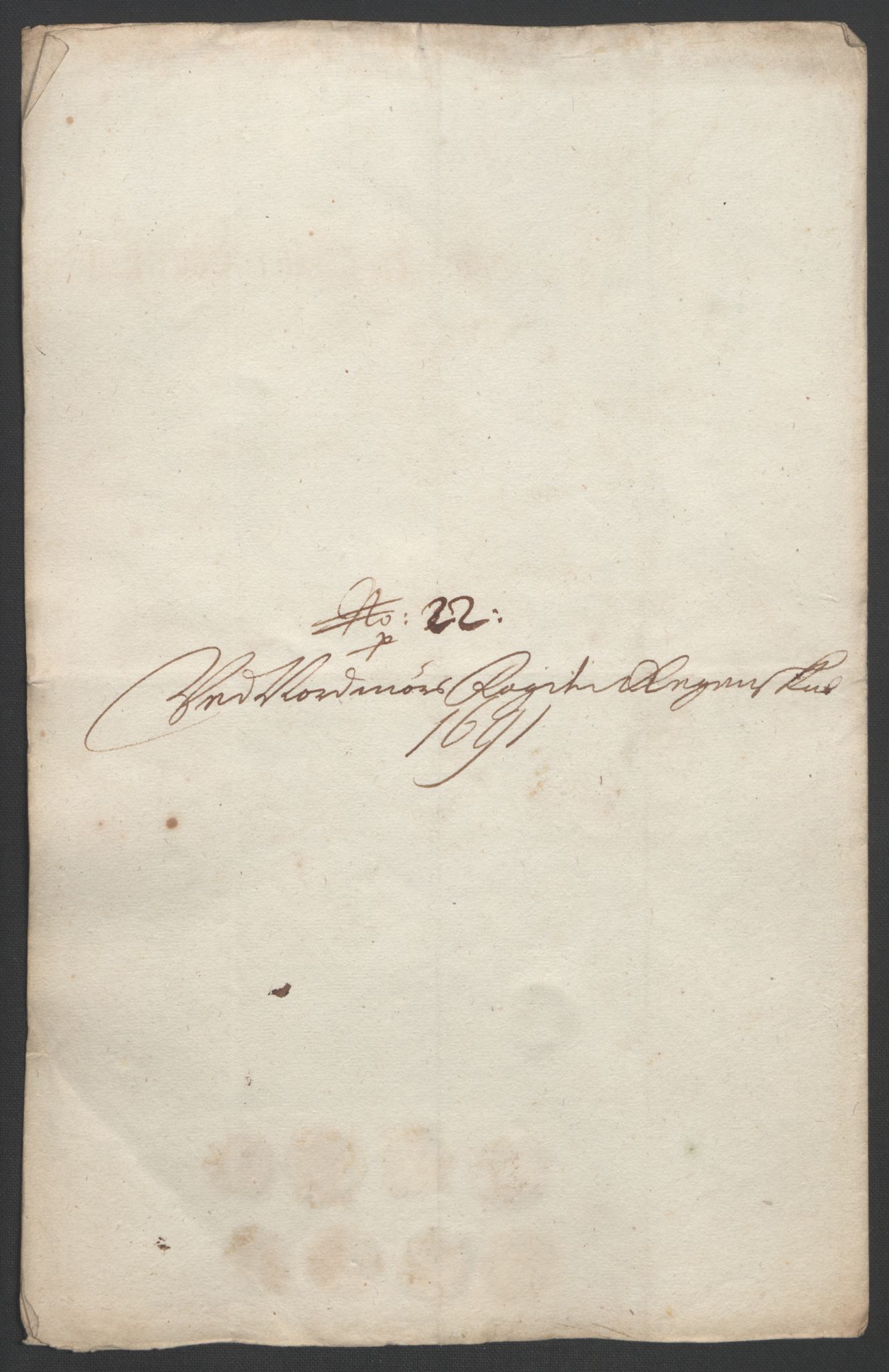 Rentekammeret inntil 1814, Reviderte regnskaper, Fogderegnskap, AV/RA-EA-4092/R56/L3734: Fogderegnskap Nordmøre, 1690-1691, p. 453