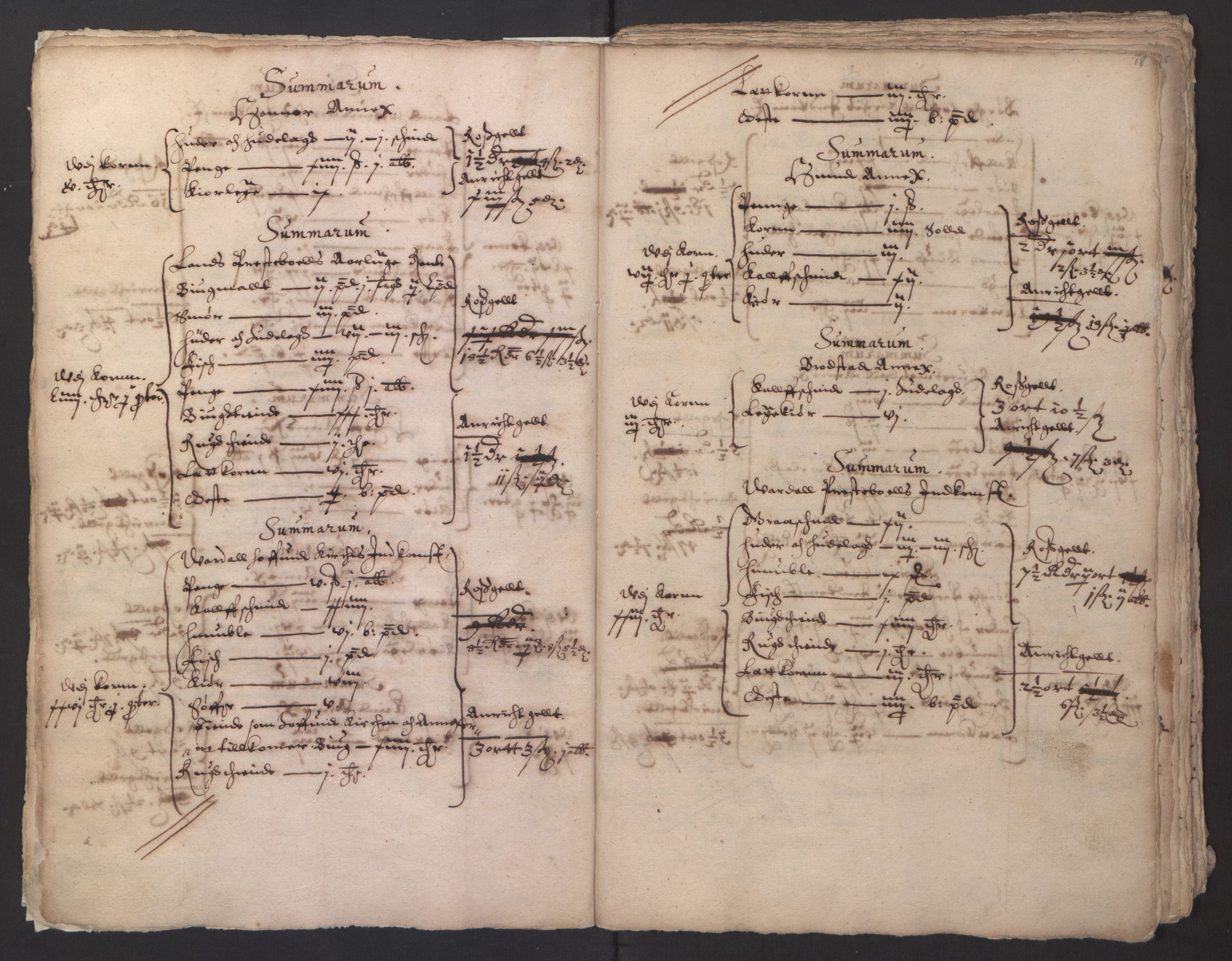 Stattholderembetet 1572-1771, AV/RA-EA-2870/Ek/L0014/0001: Jordebøker til utlikning av rosstjeneste 1624-1626: / Kirke- og prestebolsinntekter i Oslo og Hamar bispedømme, 1625-1626, p. 20