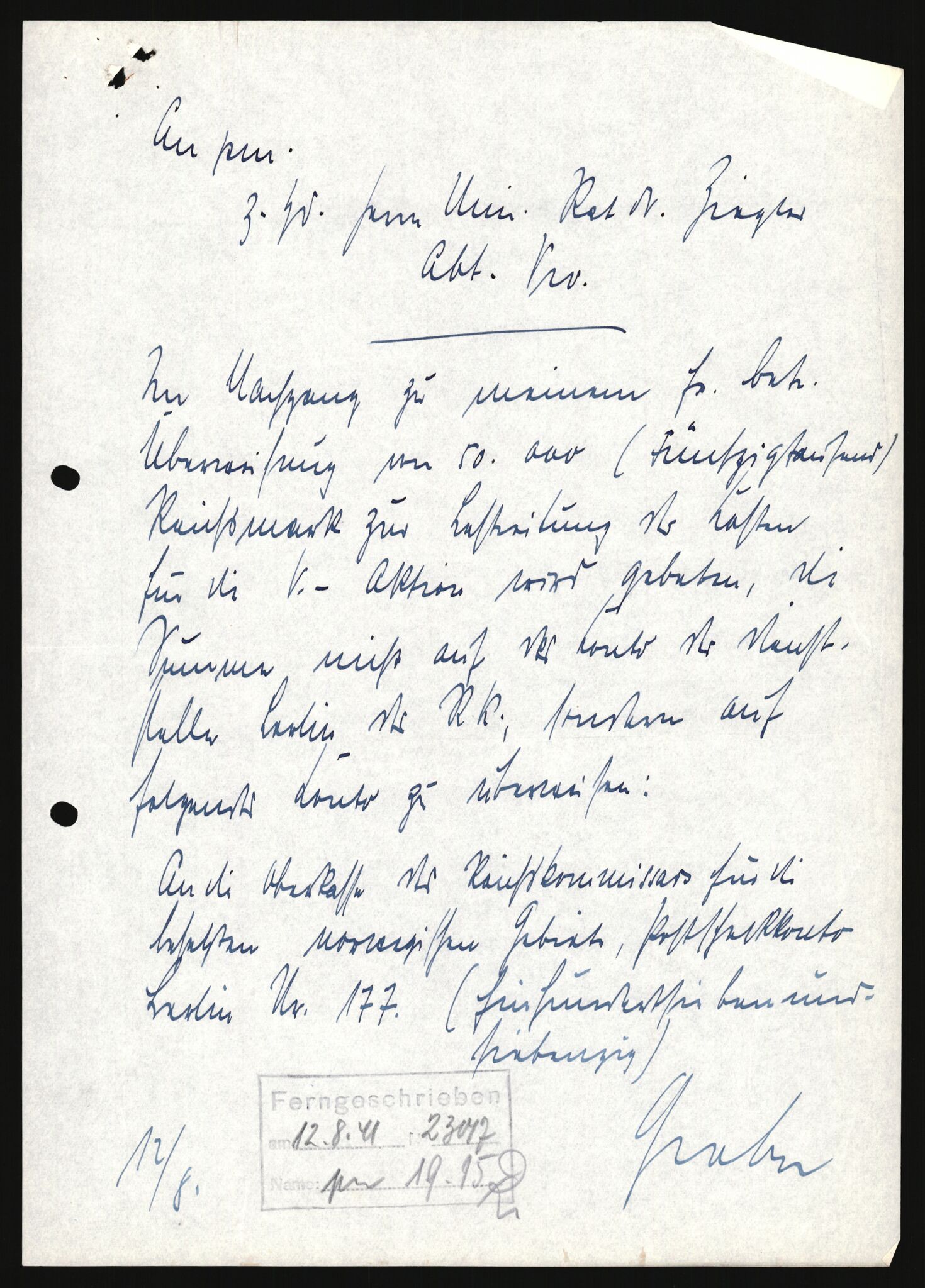 Forsvarets Overkommando. 2 kontor. Arkiv 11.4. Spredte tyske arkivsaker, AV/RA-RAFA-7031/D/Dar/Darb/L0008: Reichskommissariat - Hauptabteilung Volksaufklärung und Propaganda, 1940-1943, p. 483