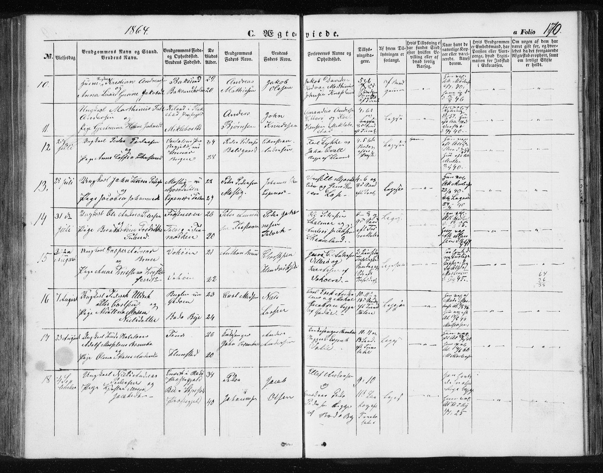 Ministerialprotokoller, klokkerbøker og fødselsregistre - Nordland, AV/SAT-A-1459/801/L0028: Parish register (copy) no. 801C03, 1855-1867, p. 170