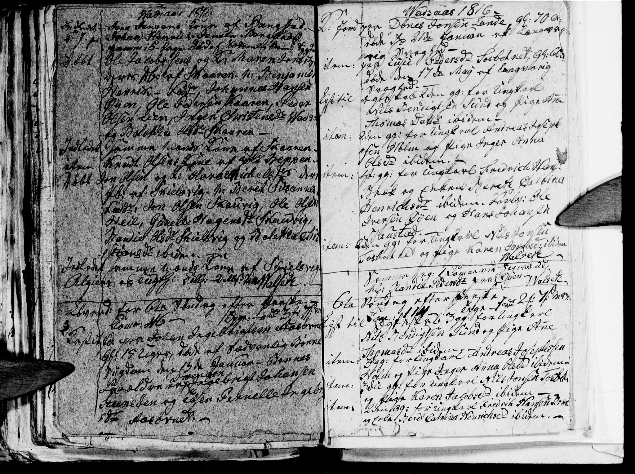 Ministerialprotokoller, klokkerbøker og fødselsregistre - Nordland, AV/SAT-A-1459/810/L0139: Parish register (official) no. 810A03, 1785-1816