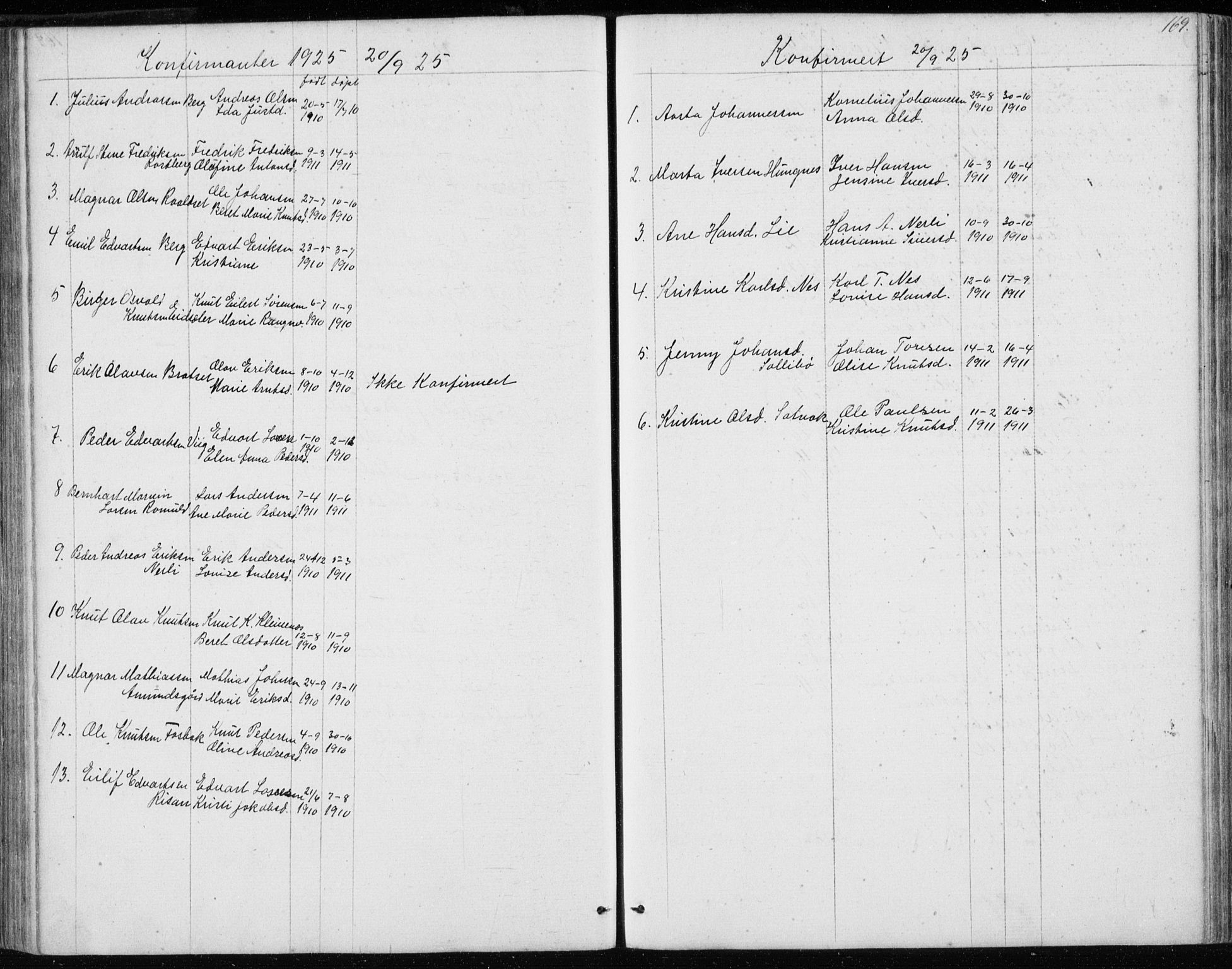 Ministerialprotokoller, klokkerbøker og fødselsregistre - Møre og Romsdal, SAT/A-1454/557/L0684: Parish register (copy) no. 557C02, 1863-1944, p. 169