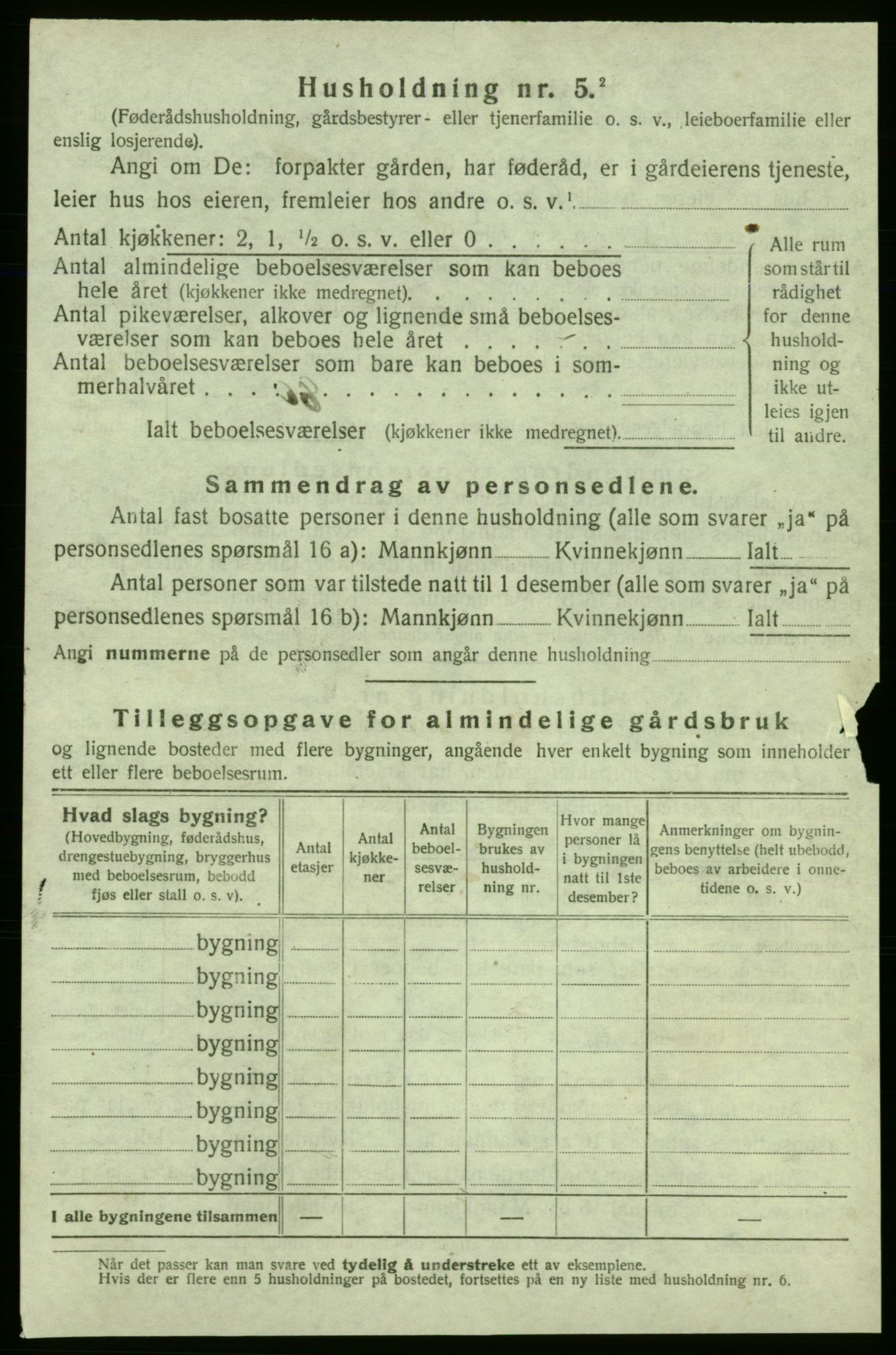 SAB, 1920 census for Strandebarm, 1920, p. 857