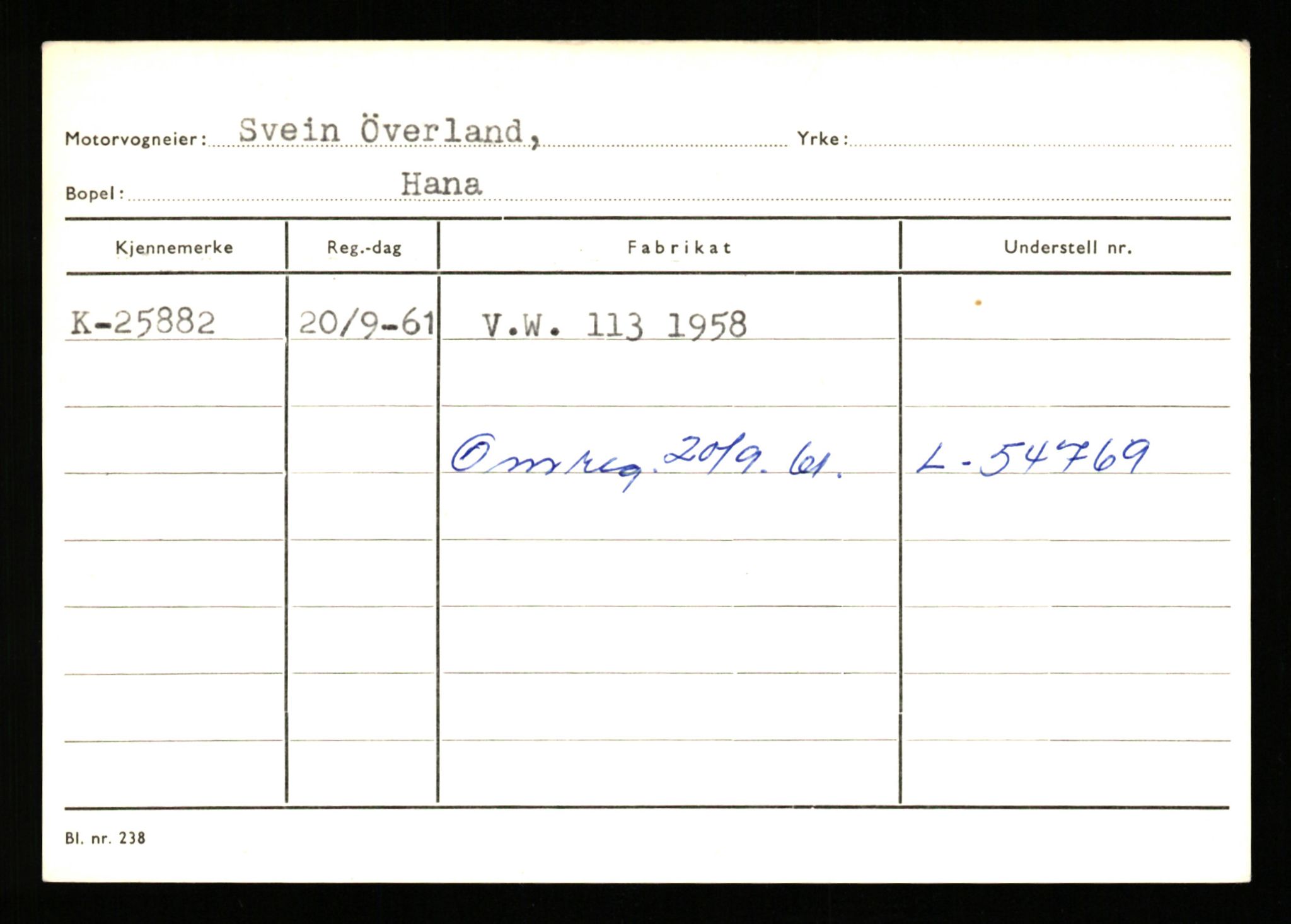 Stavanger trafikkstasjon, SAST/A-101942/0/G/L0005: Registreringsnummer: 23000 - 34245, 1930-1971, p. 983