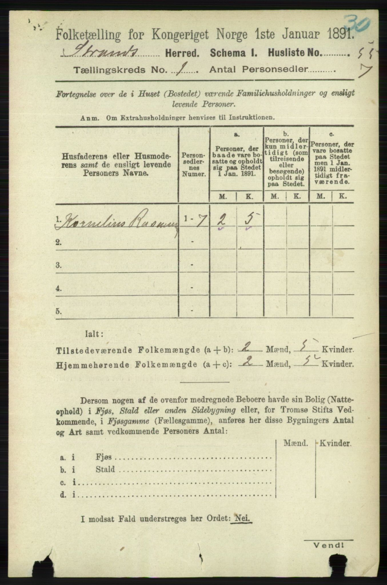 RA, 1891 census for 1130 Strand, 1891, p. 78