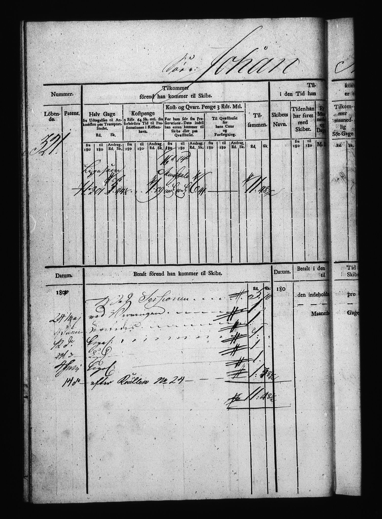 Sjøetaten, AV/RA-EA-3110/F/L0321: Trondheim distrikt, bind 4, 1800