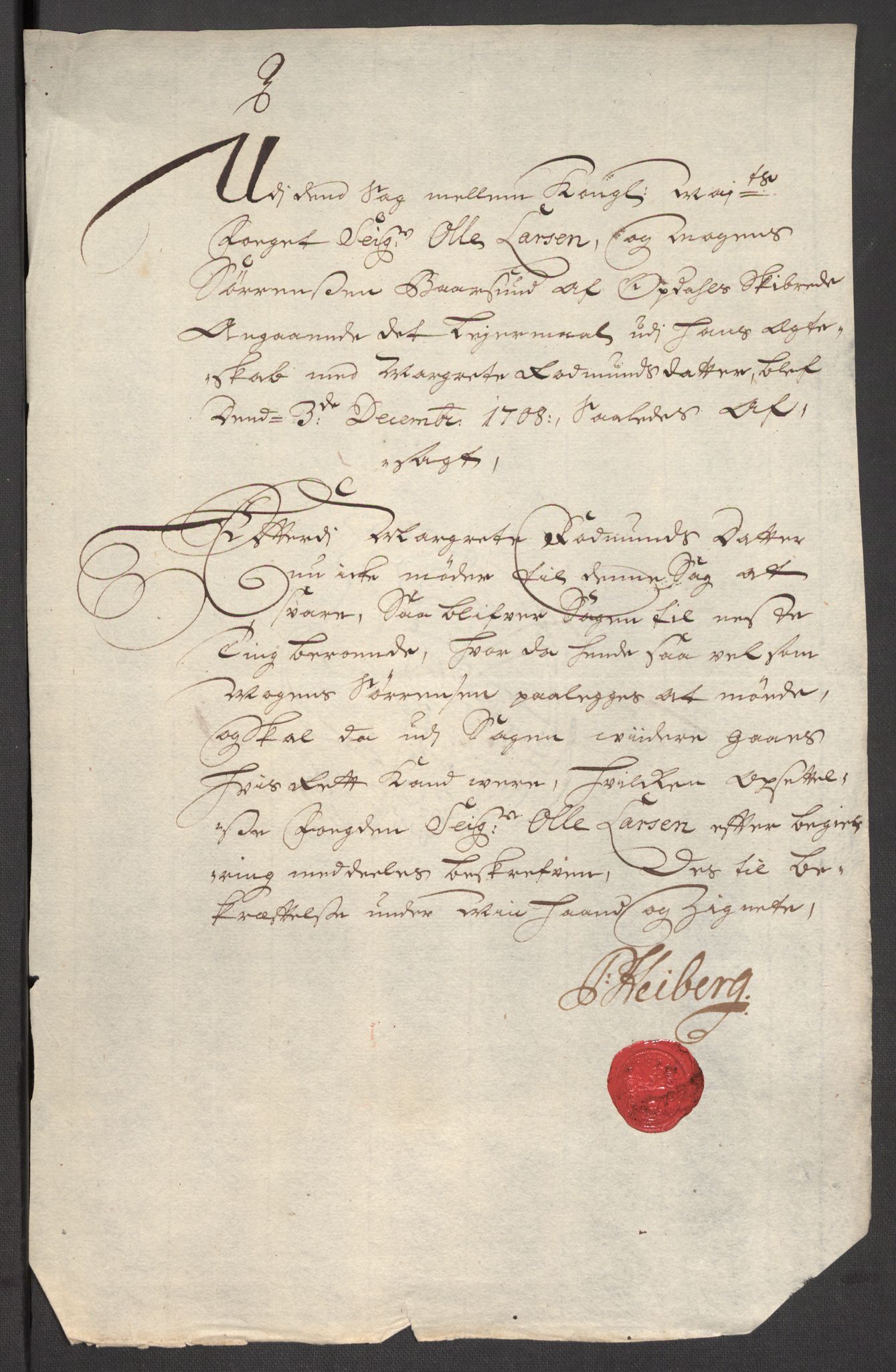 Rentekammeret inntil 1814, Reviderte regnskaper, Fogderegnskap, AV/RA-EA-4092/R48/L2985: Fogderegnskap Sunnhordland og Hardanger, 1708, p. 87