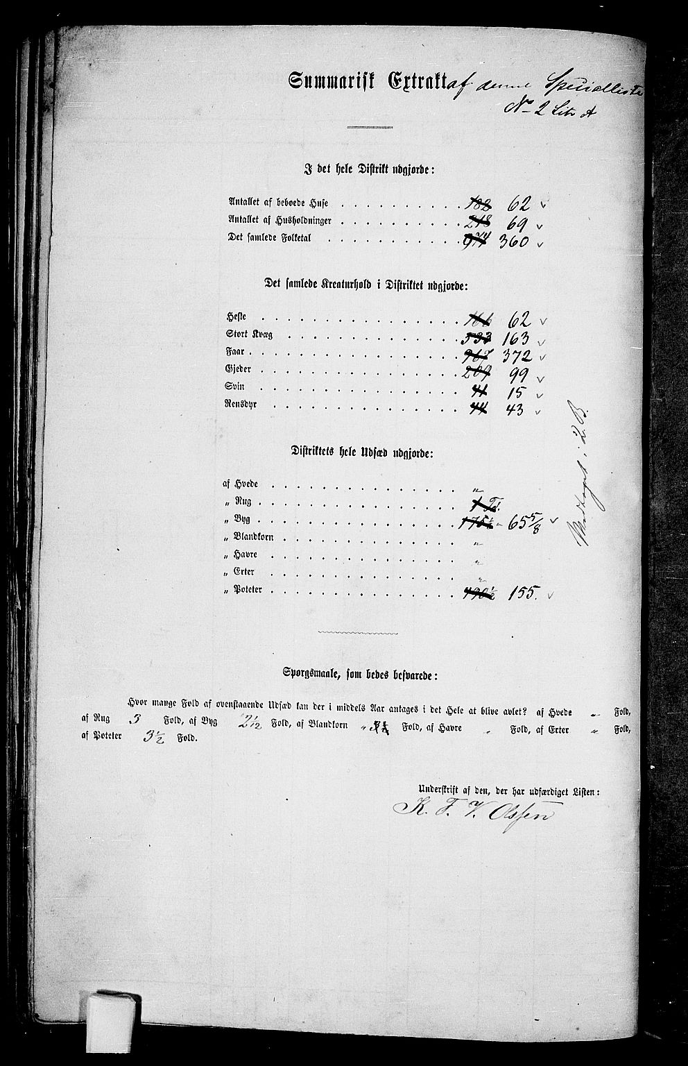 RA, 1865 census for Trondenes, 1865, p. 43