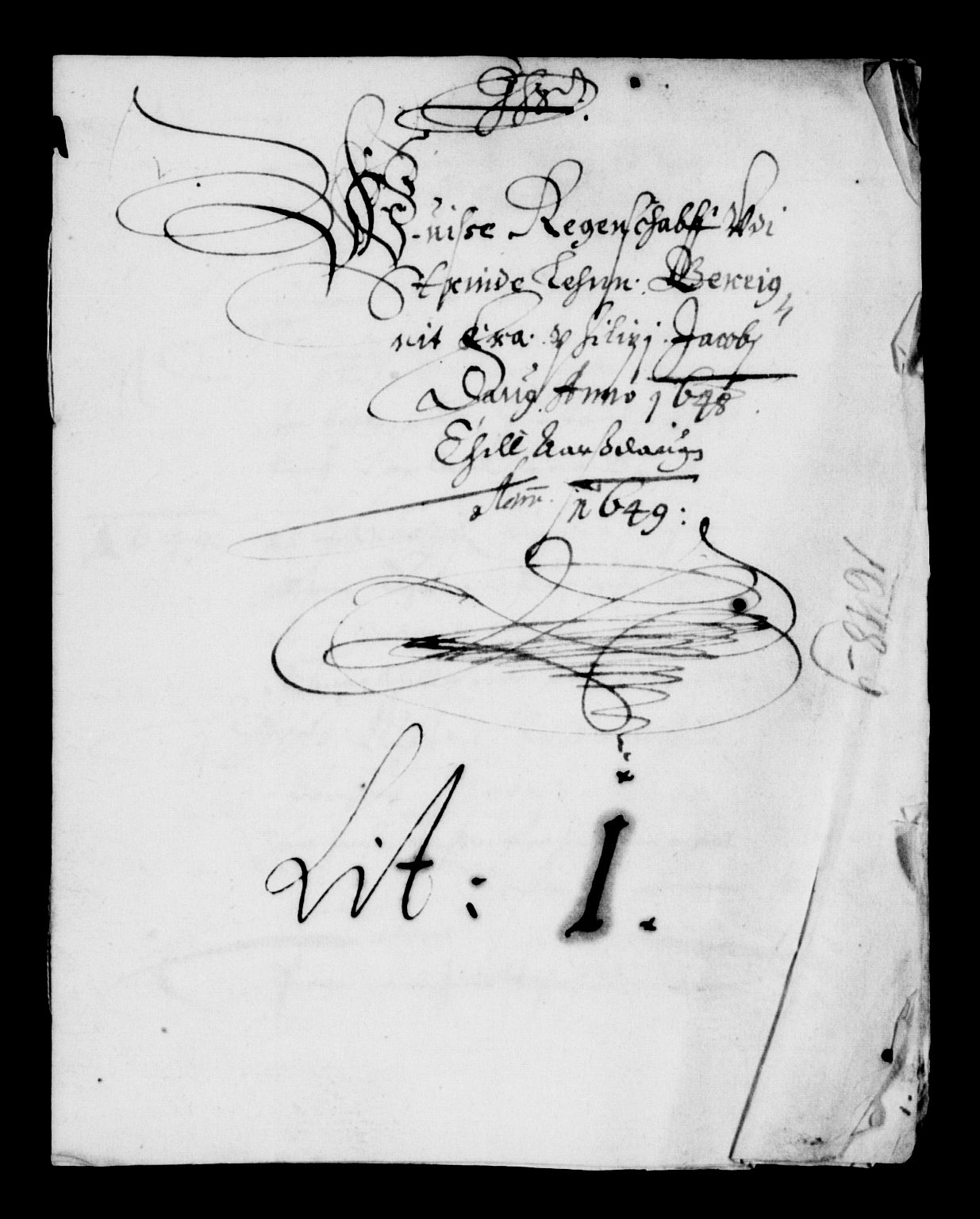 Rentekammeret inntil 1814, Reviderte regnskaper, Lensregnskaper, AV/RA-EA-5023/R/Rb/Rbw/L0092: Trondheim len, 1647-1649