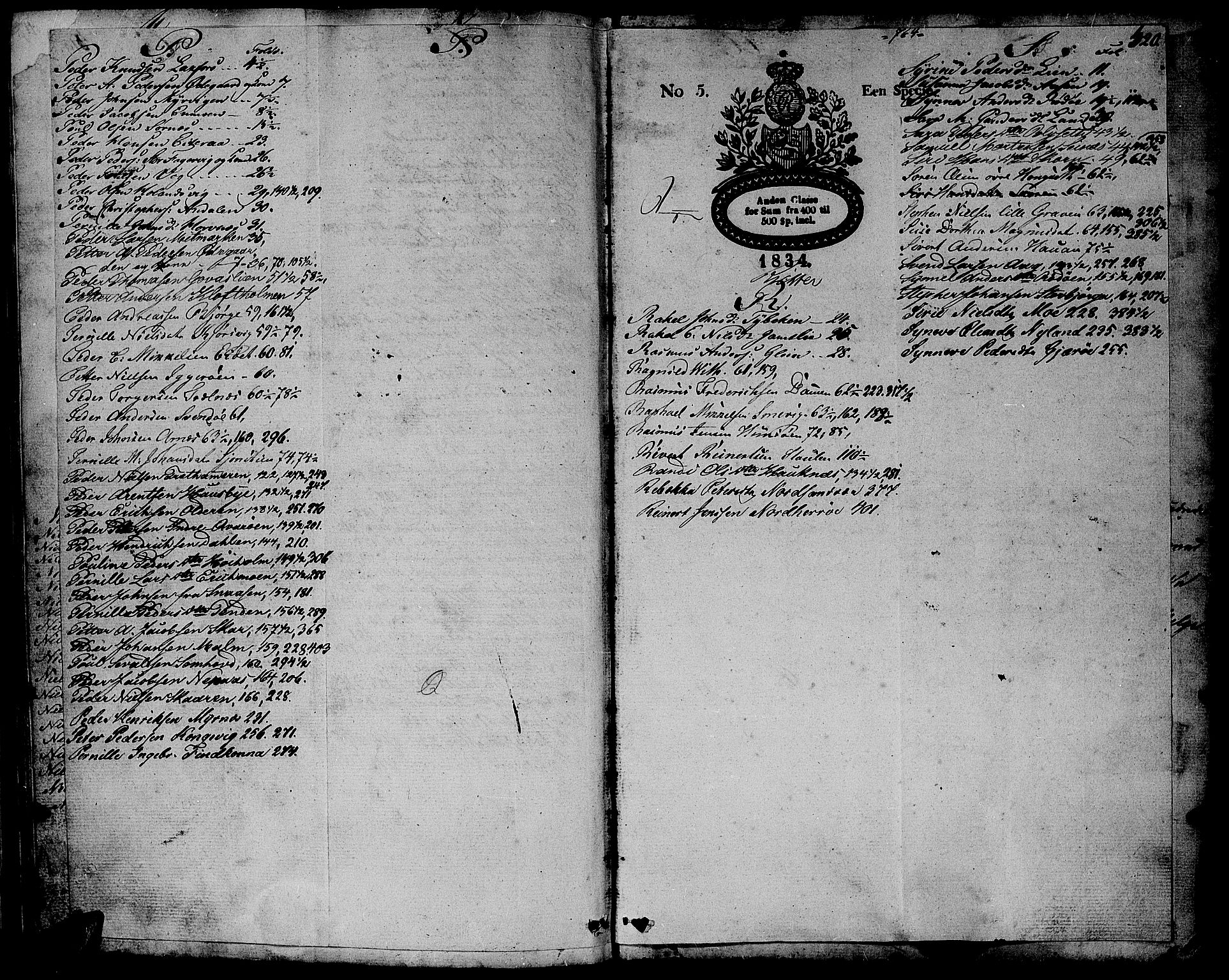 Helgeland sorenskriveri, AV/SAT-A-0004/3/3A/L0095: Skifteprotokoll 40, 1835-1838, p. 419b-420a
