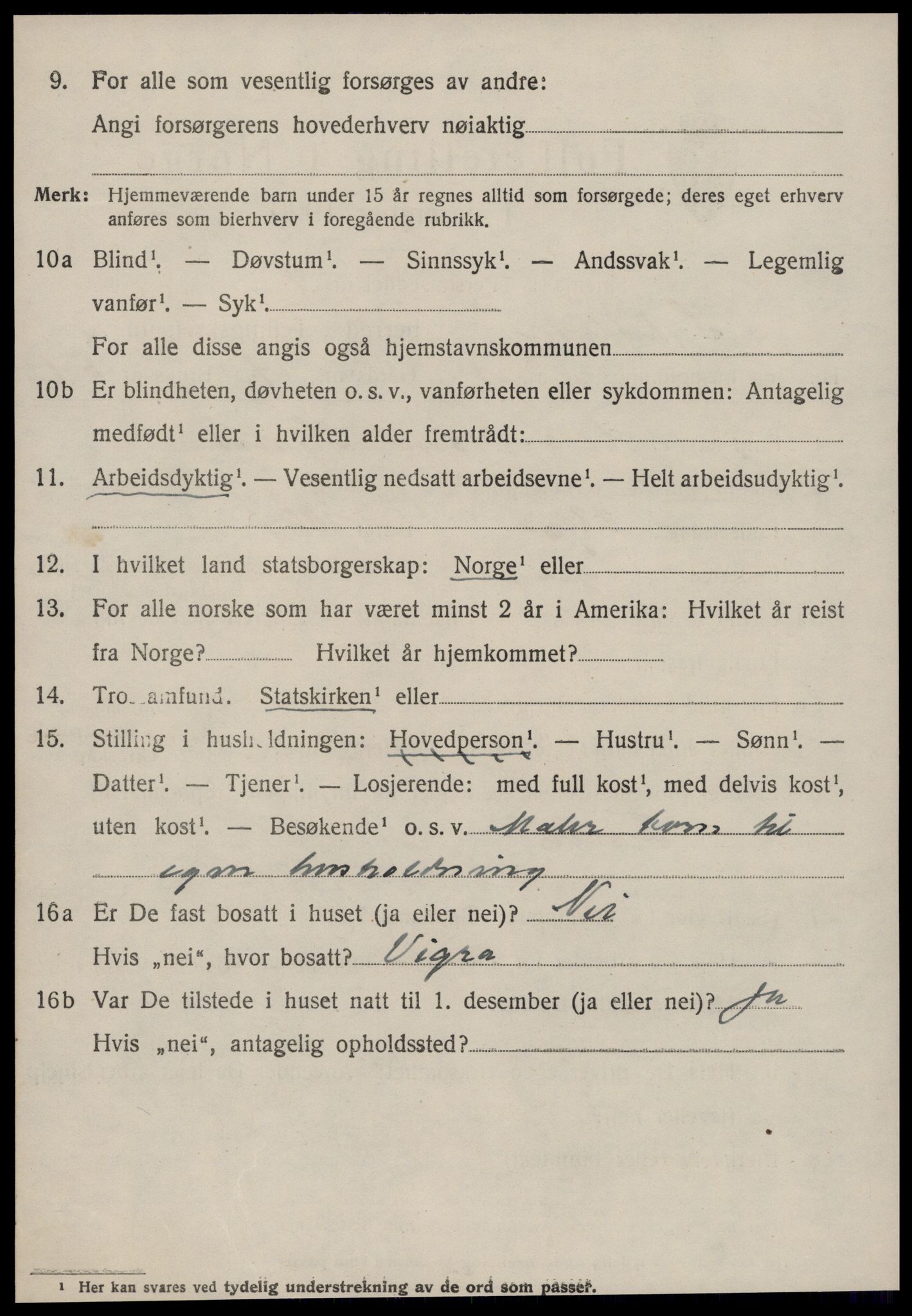 SAT, 1920 census for Sykkylven, 1920, p. 1982