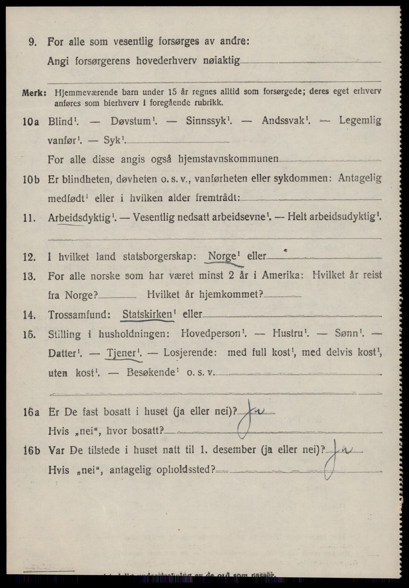 SAT, 1920 census for Sykkylven, 1920, p. 3204