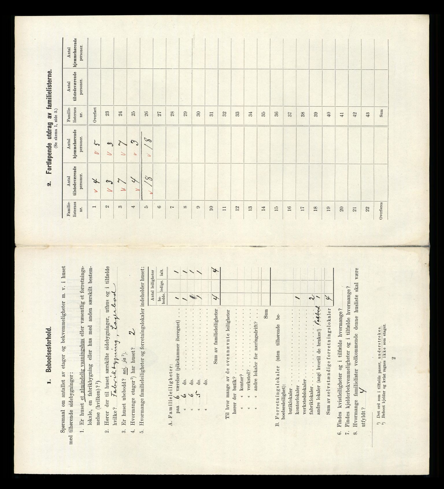 RA, 1910 census for Kristiansand, 1910, p. 1191