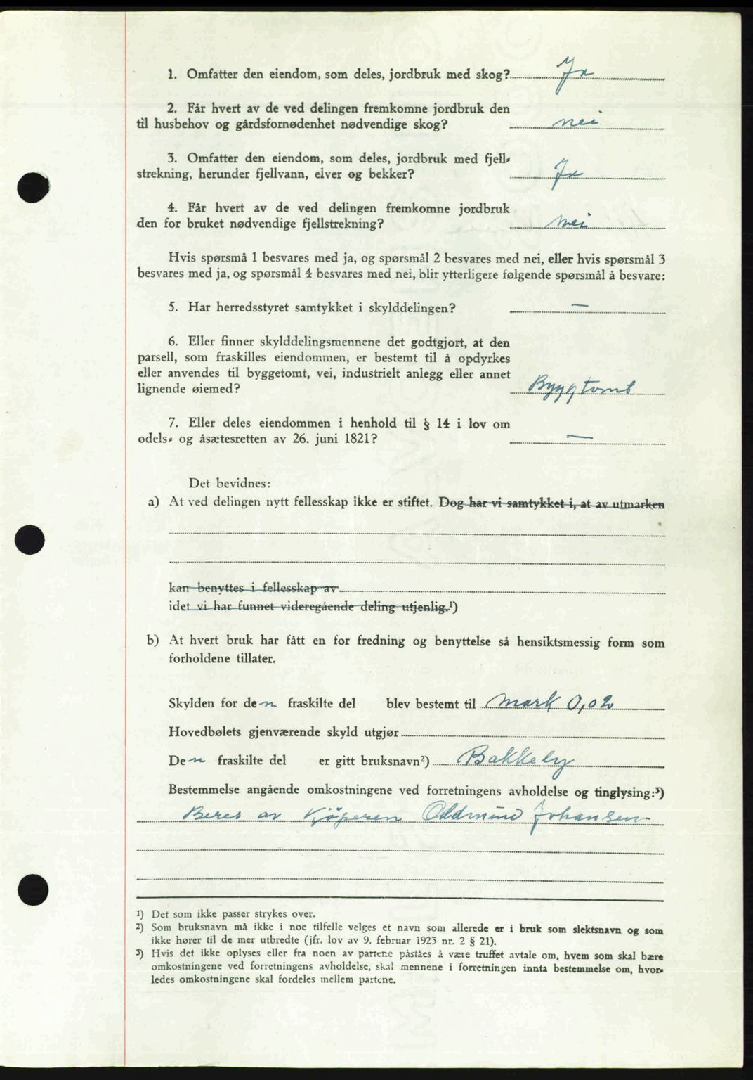 Romsdal sorenskriveri, AV/SAT-A-4149/1/2/2C: Mortgage book no. A24, 1947-1947, Diary no: : 2914/1947