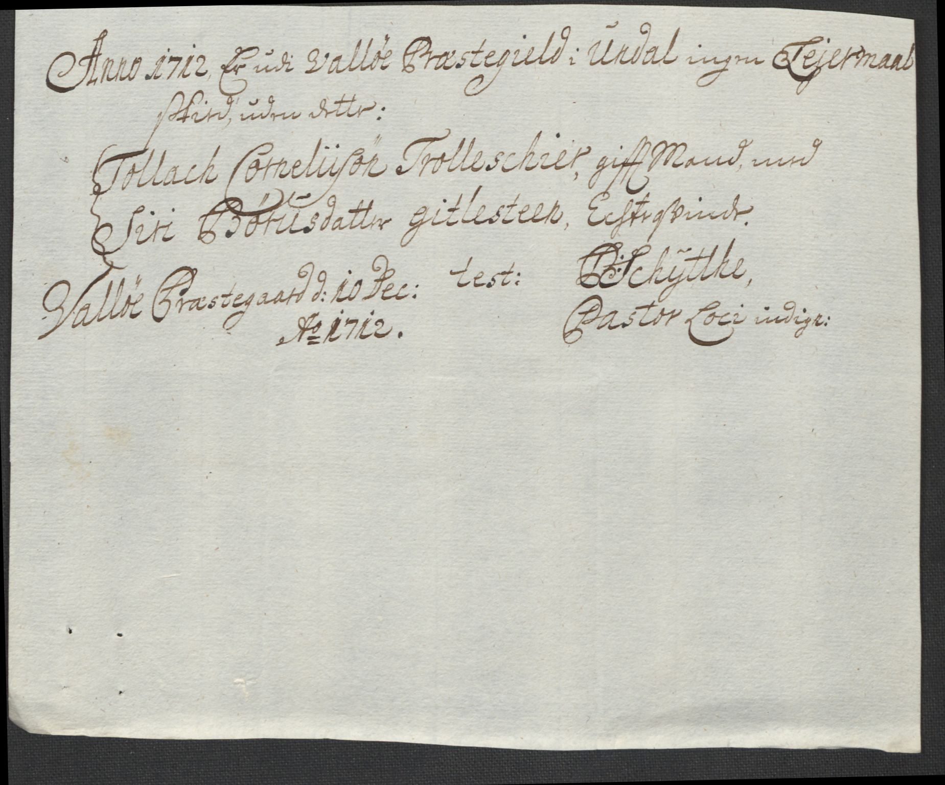 Rentekammeret inntil 1814, Reviderte regnskaper, Fogderegnskap, RA/EA-4092/R43/L2555: Fogderegnskap Lista og Mandal, 1712, p. 185