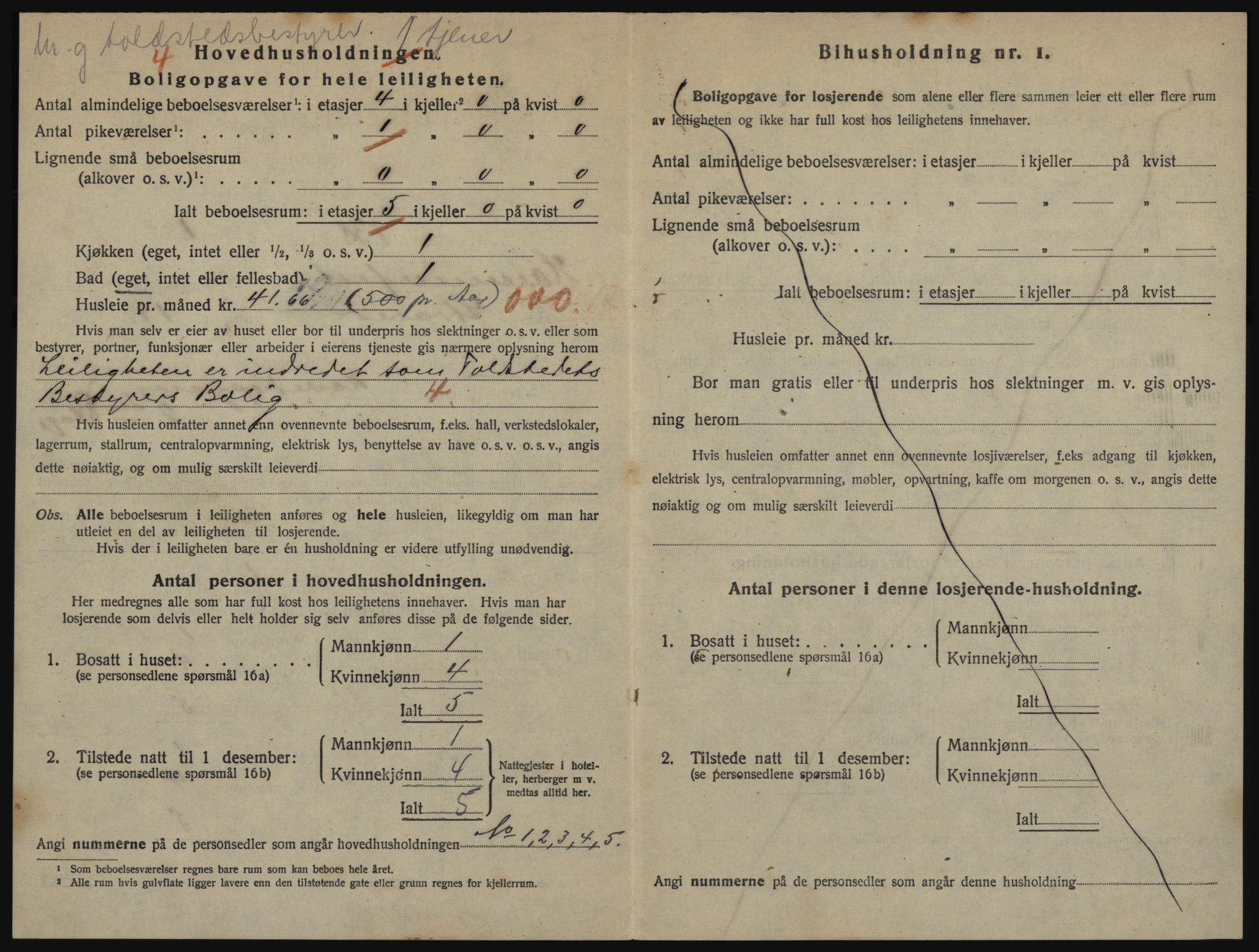 SATØ, 1920 census for Hammerfest, 1920, p. 1443