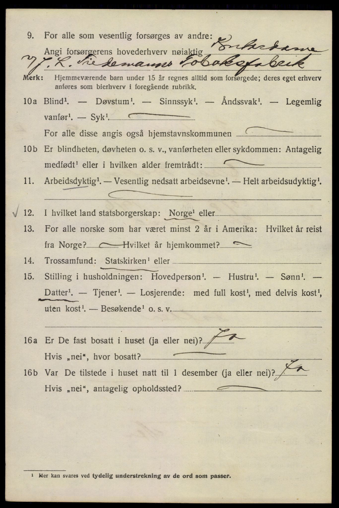 SAO, 1920 census for Kristiania, 1920, p. 469866