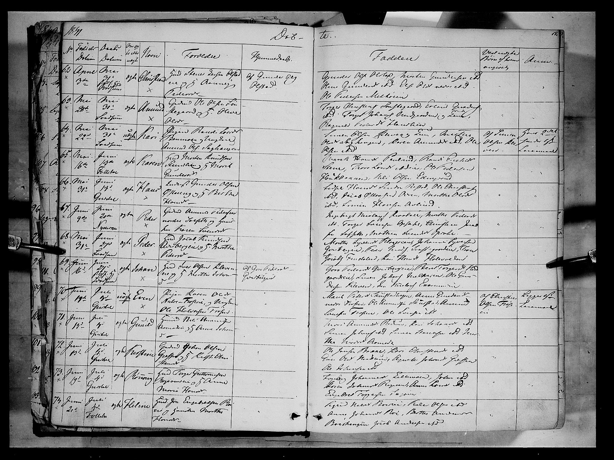 Gausdal prestekontor, AV/SAH-PREST-090/H/Ha/Haa/L0007: Parish register (official) no. 7, 1840-1850, p. 18