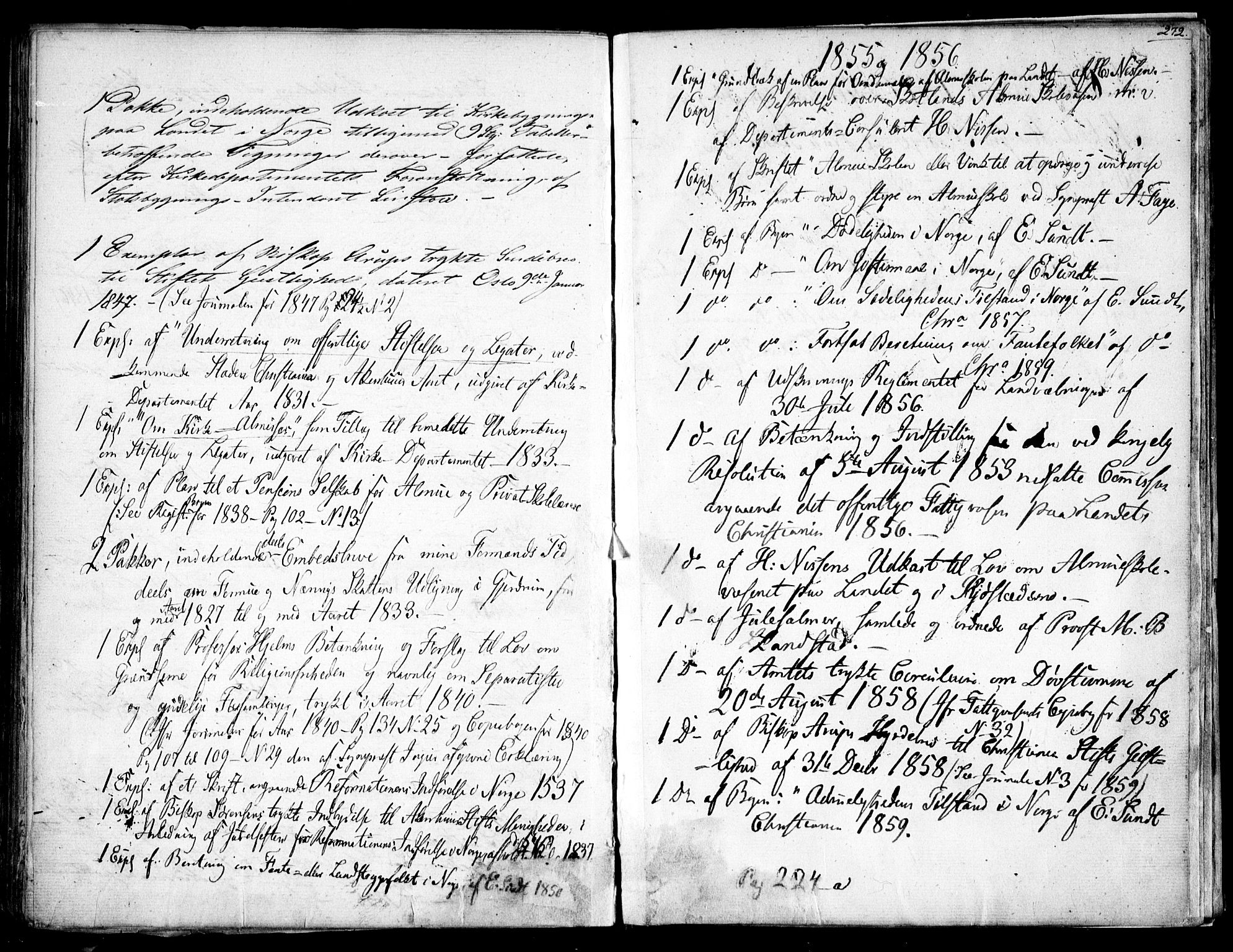 Gjerdrum prestekontor Kirkebøker, AV/SAO-A-10412b/F/Fa/L0005: Parish register (official) no. I 5, 1835-1845, p. 272