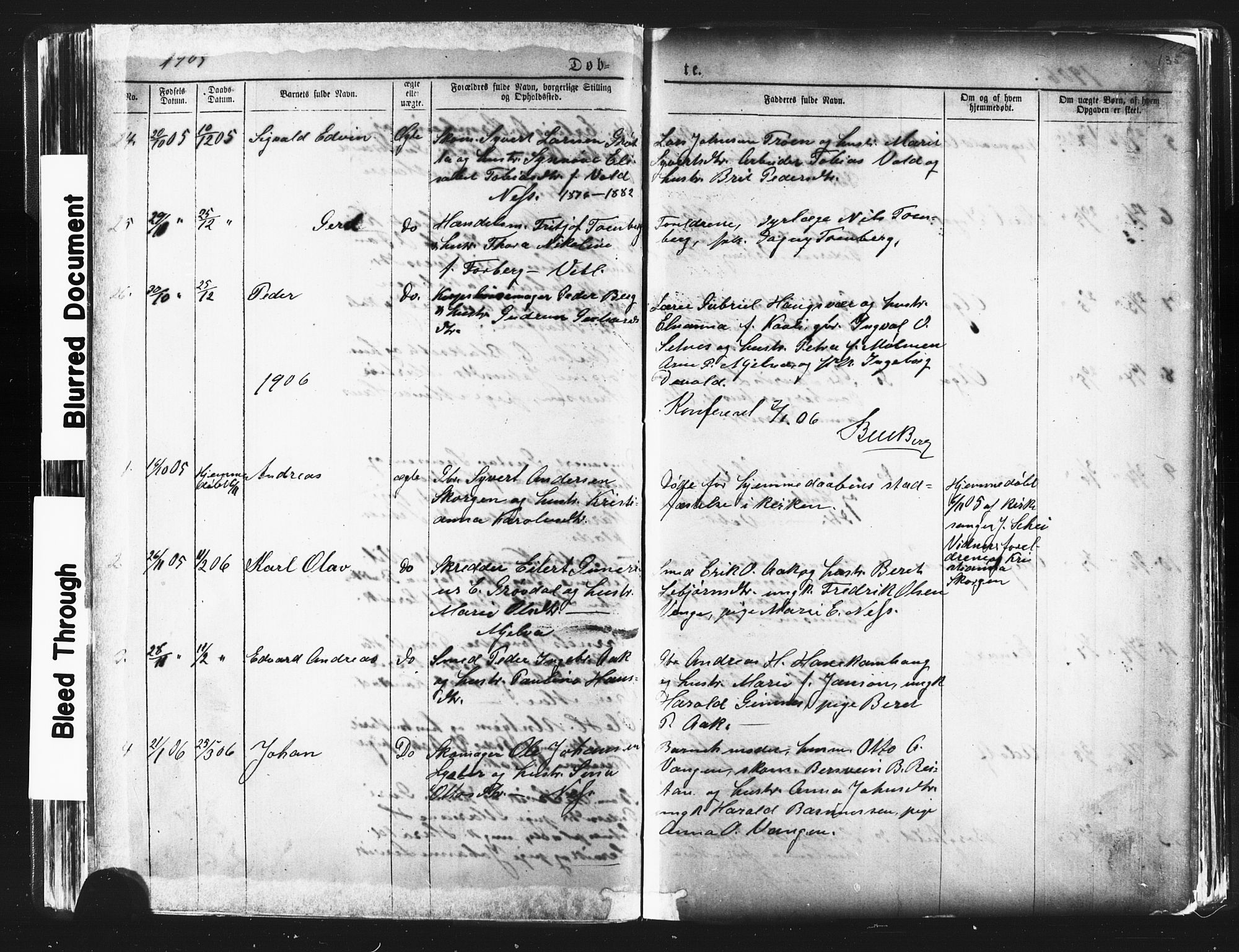 Ministerialprotokoller, klokkerbøker og fødselsregistre - Møre og Romsdal, SAT/A-1454/544/L0580: Parish register (copy) no. 544C02, 1867-1909, p. 135