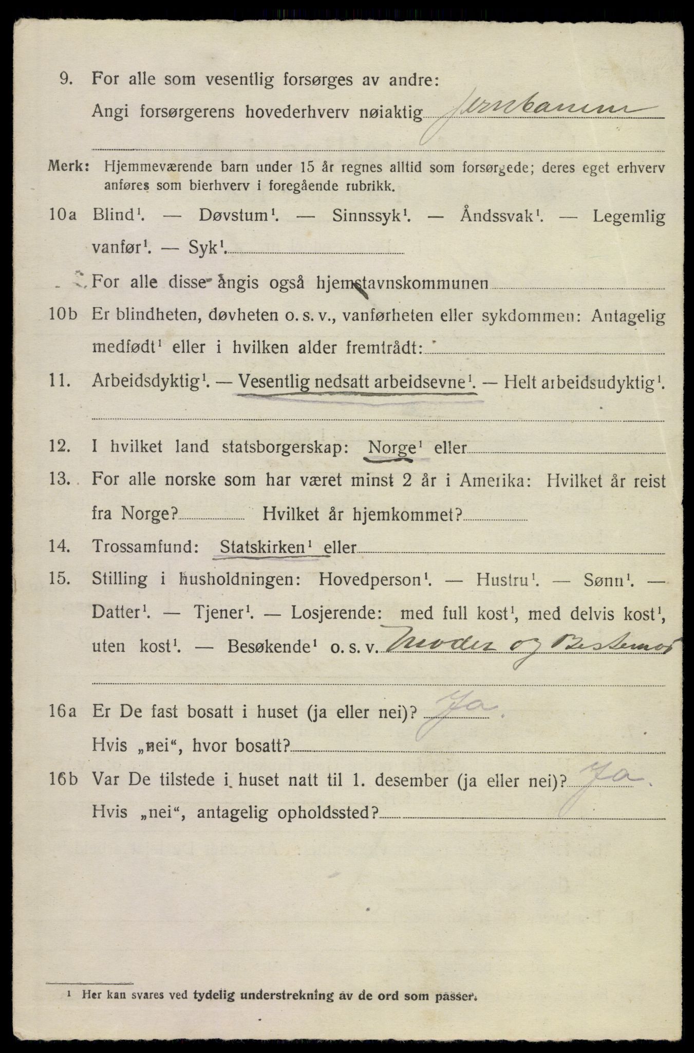 SAKO, 1920 census for Røyken, 1920, p. 2885