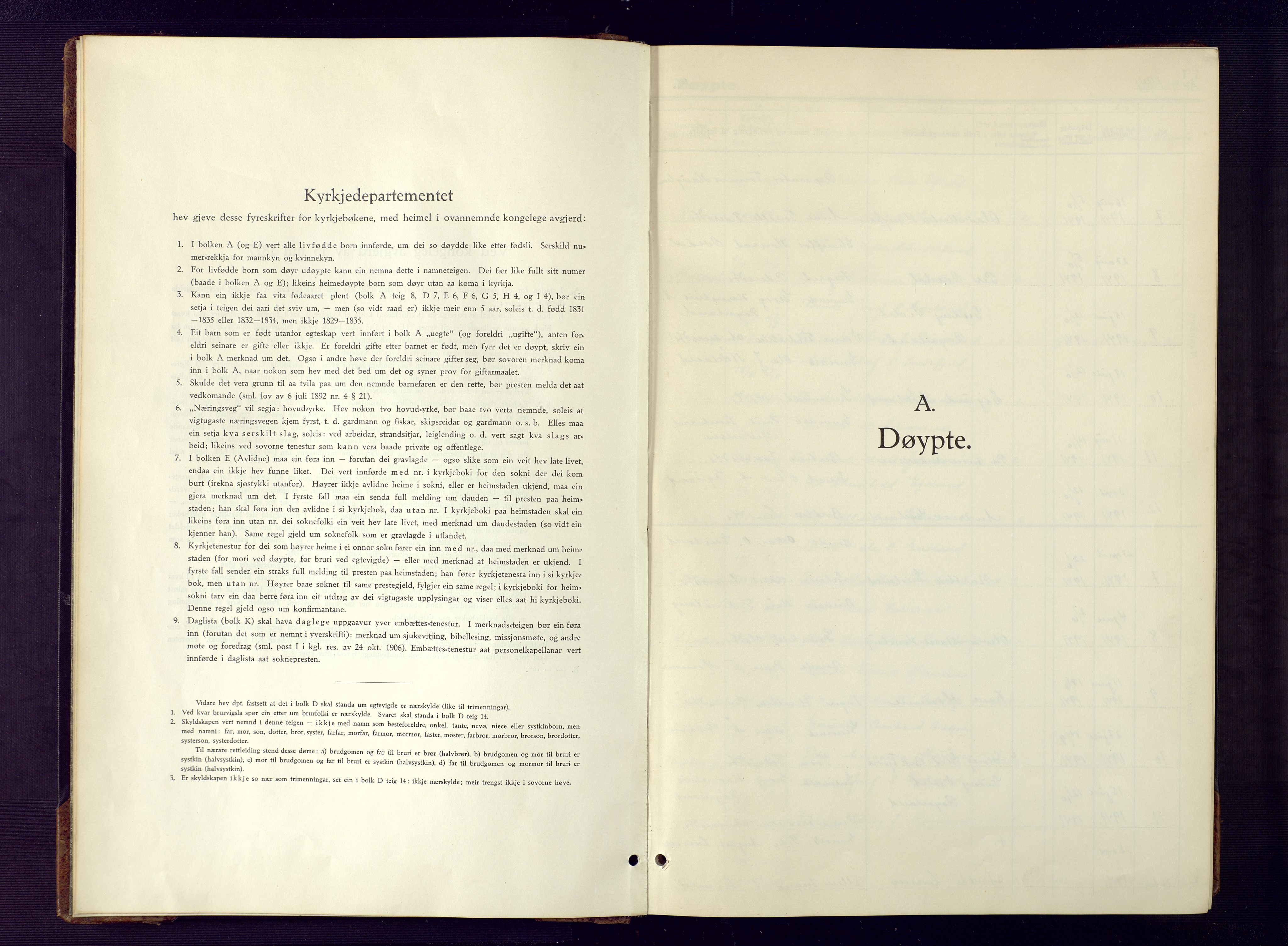 Fjotland sokneprestkontor, AV/SAK-1111-0010/F/Fb/L0005: Parish register (copy) no. B 5, 1941-1949