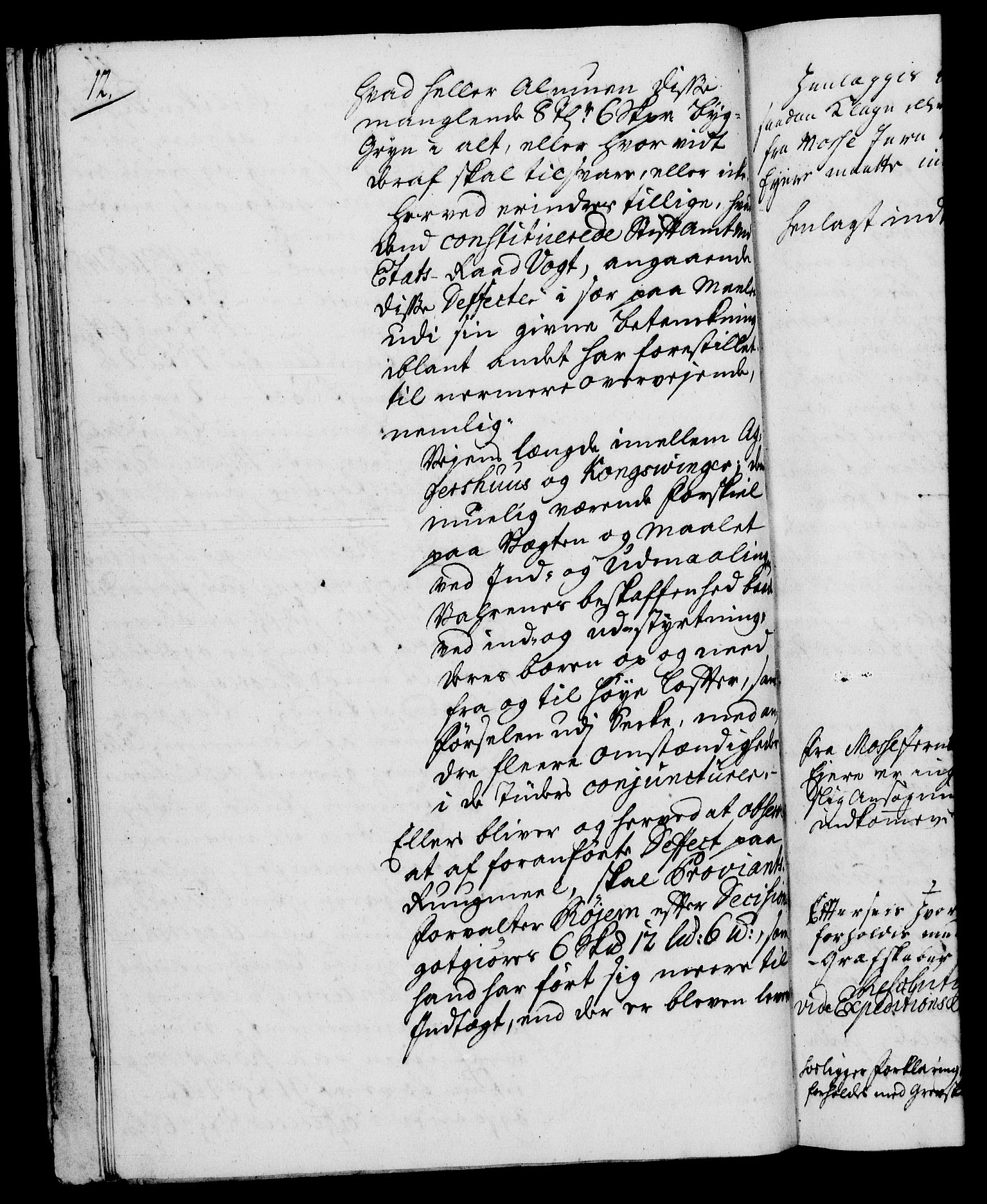 Rentekammeret, Kammerkanselliet, RA/EA-3111/G/Gh/Gha/L0020: Norsk ekstraktmemorialprotokoll (merket RK 53.65), 1738-1739, p. 12