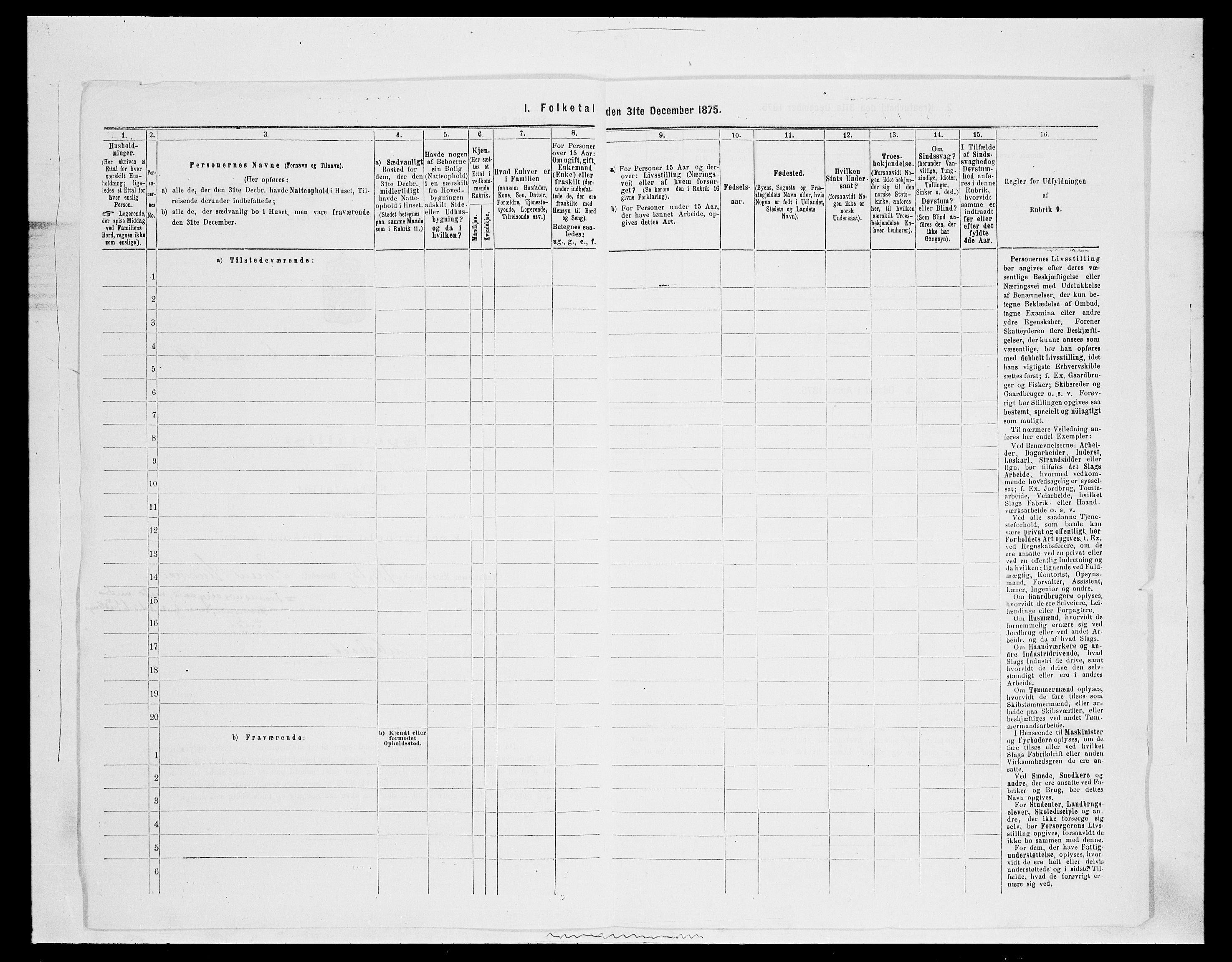 SAH, 1875 census for 0520P Ringebu, 1875, p. 836