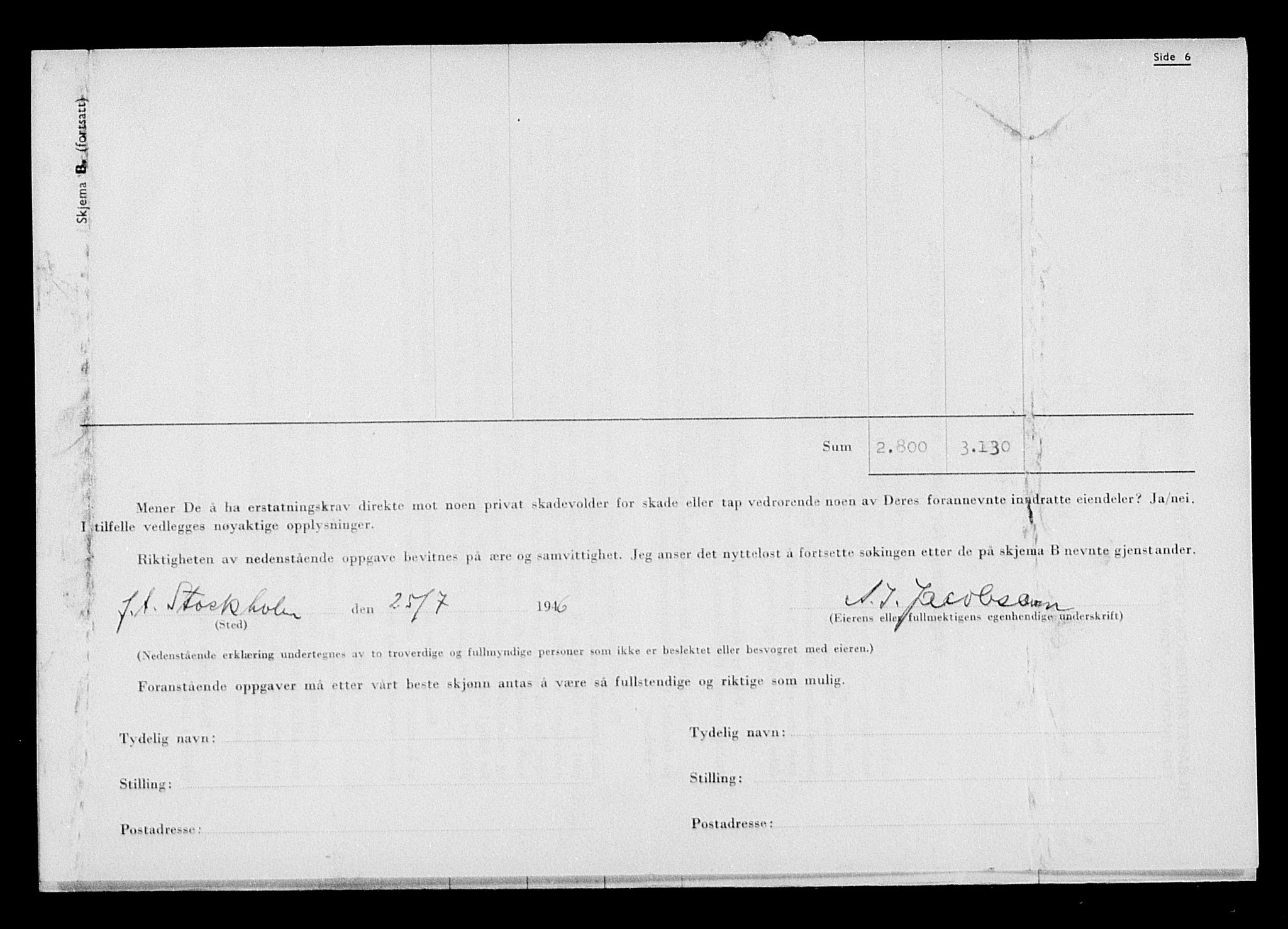 Justisdepartementet, Tilbakeføringskontoret for inndratte formuer, AV/RA-S-1564/H/Hc/Hca/L0898: --, 1945-1947, p. 536