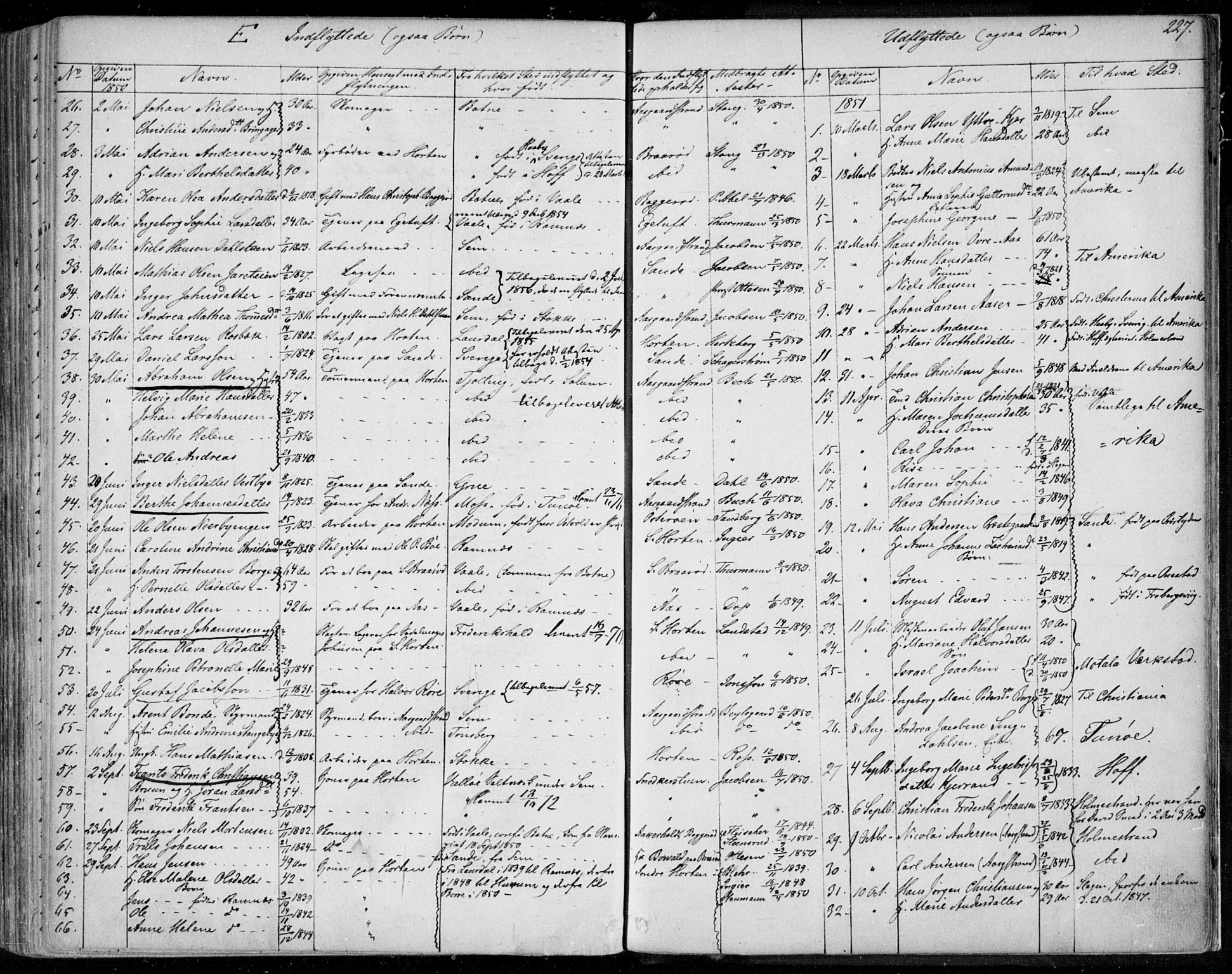 Borre kirkebøker, AV/SAKO-A-338/F/Fa/L0005: Parish register (official) no. I 5, 1845-1851, p. 227