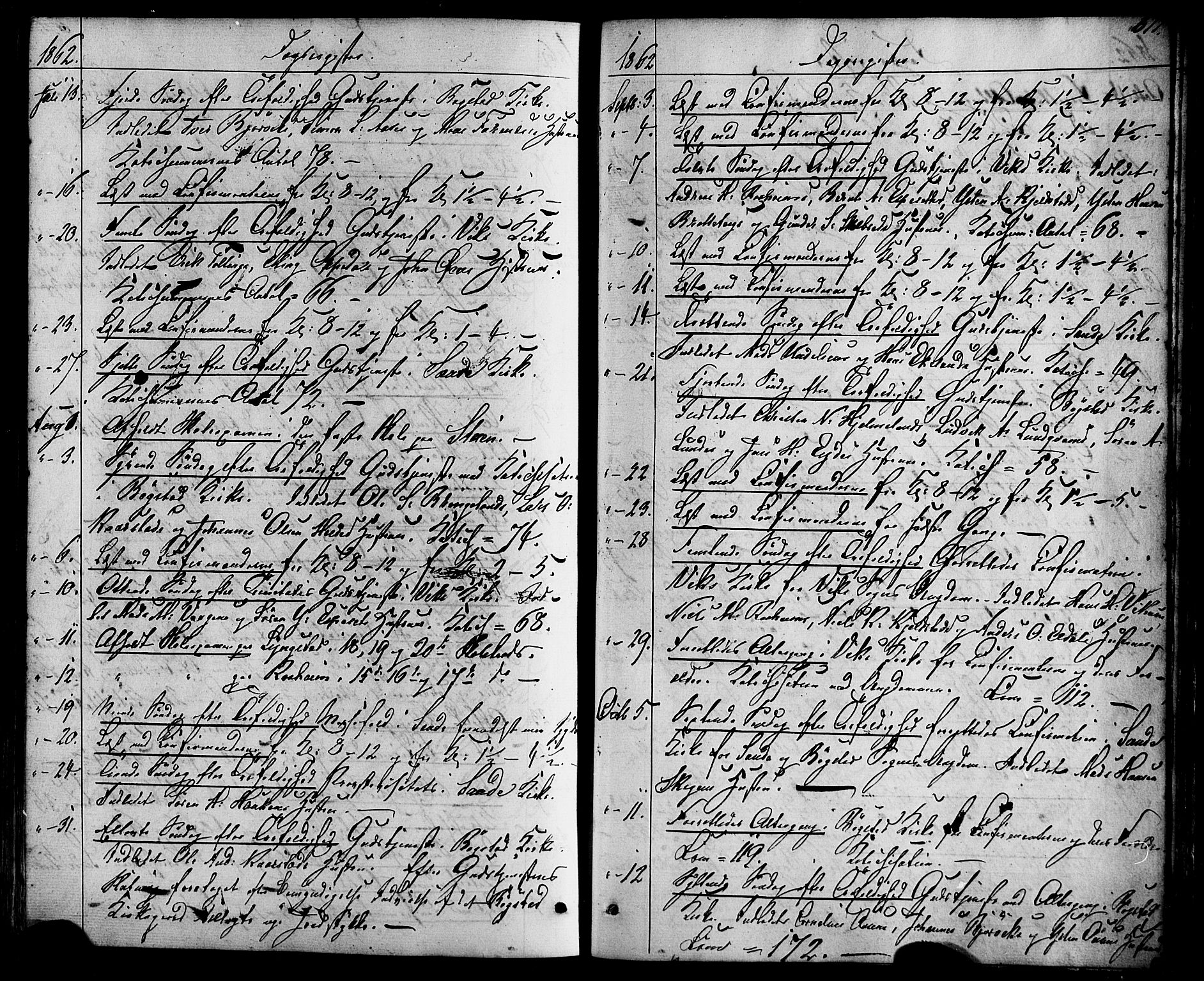Gaular sokneprestembete, AV/SAB-A-80001/H/Haa: Parish register (official) no. A 5, 1860-1881, p. 677