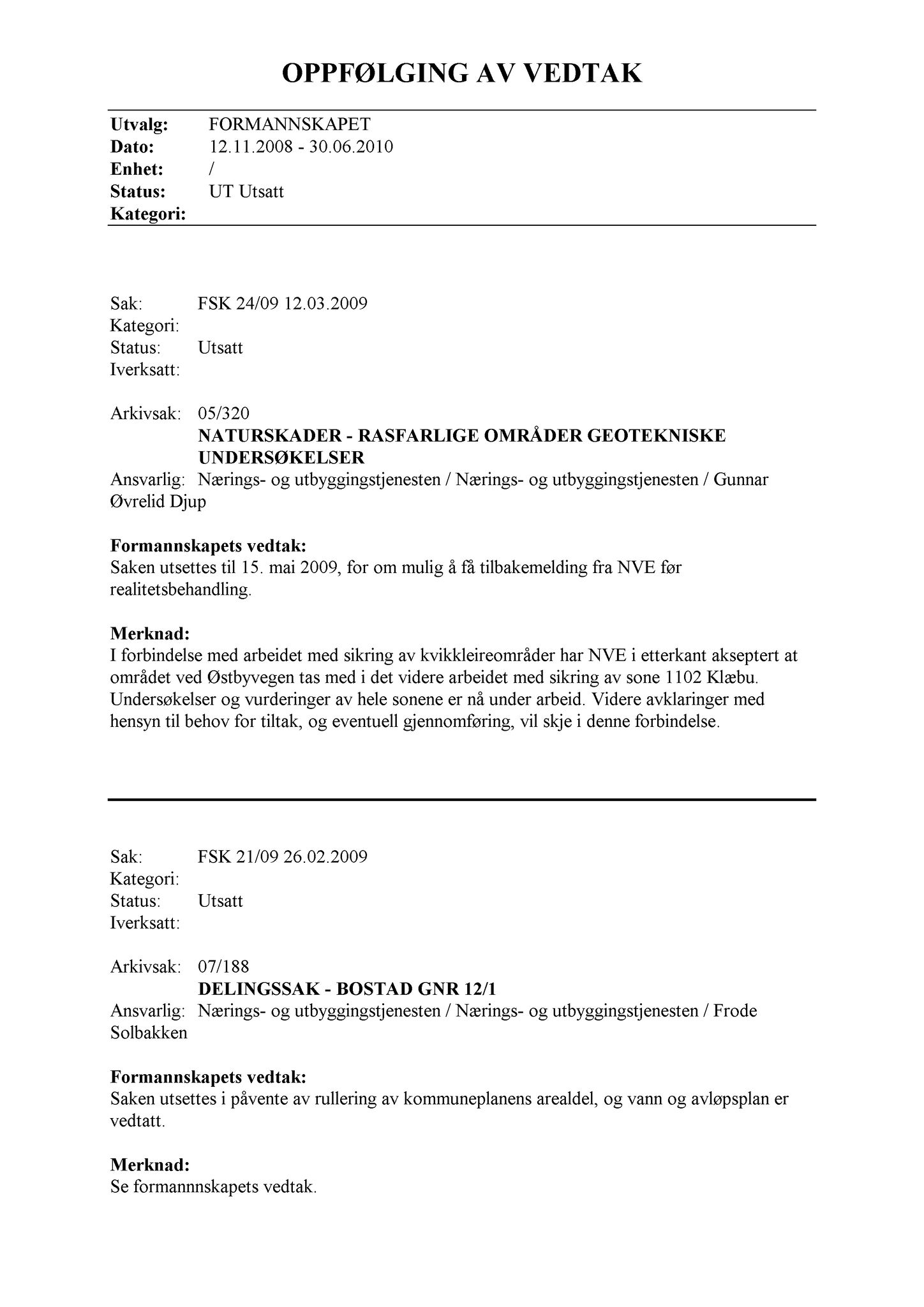 Klæbu Kommune, TRKO/KK/01-KS/L003: Kommunestyret - Møtedokumenter, 2010, p. 1159