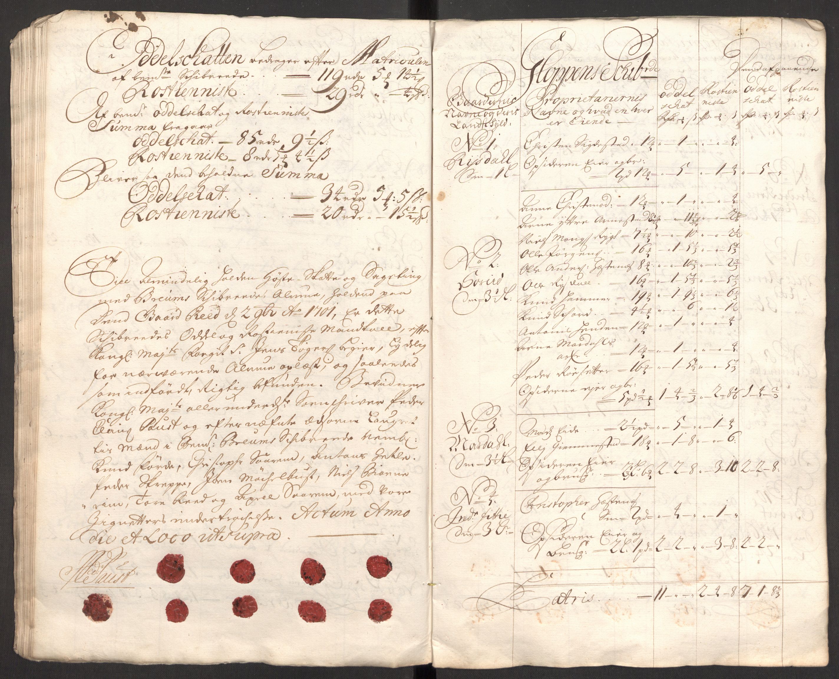 Rentekammeret inntil 1814, Reviderte regnskaper, Fogderegnskap, AV/RA-EA-4092/R53/L3425: Fogderegnskap Sunn- og Nordfjord, 1700-1701, p. 363