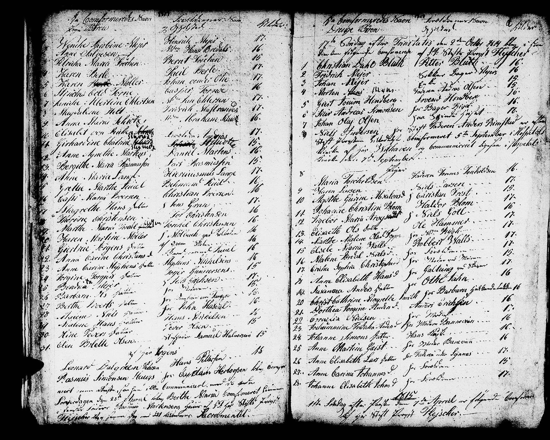 Domkirken sokneprestembete, AV/SAB-A-74801/H/Haa/L0004: Parish register (official) no. A 4, 1763-1820