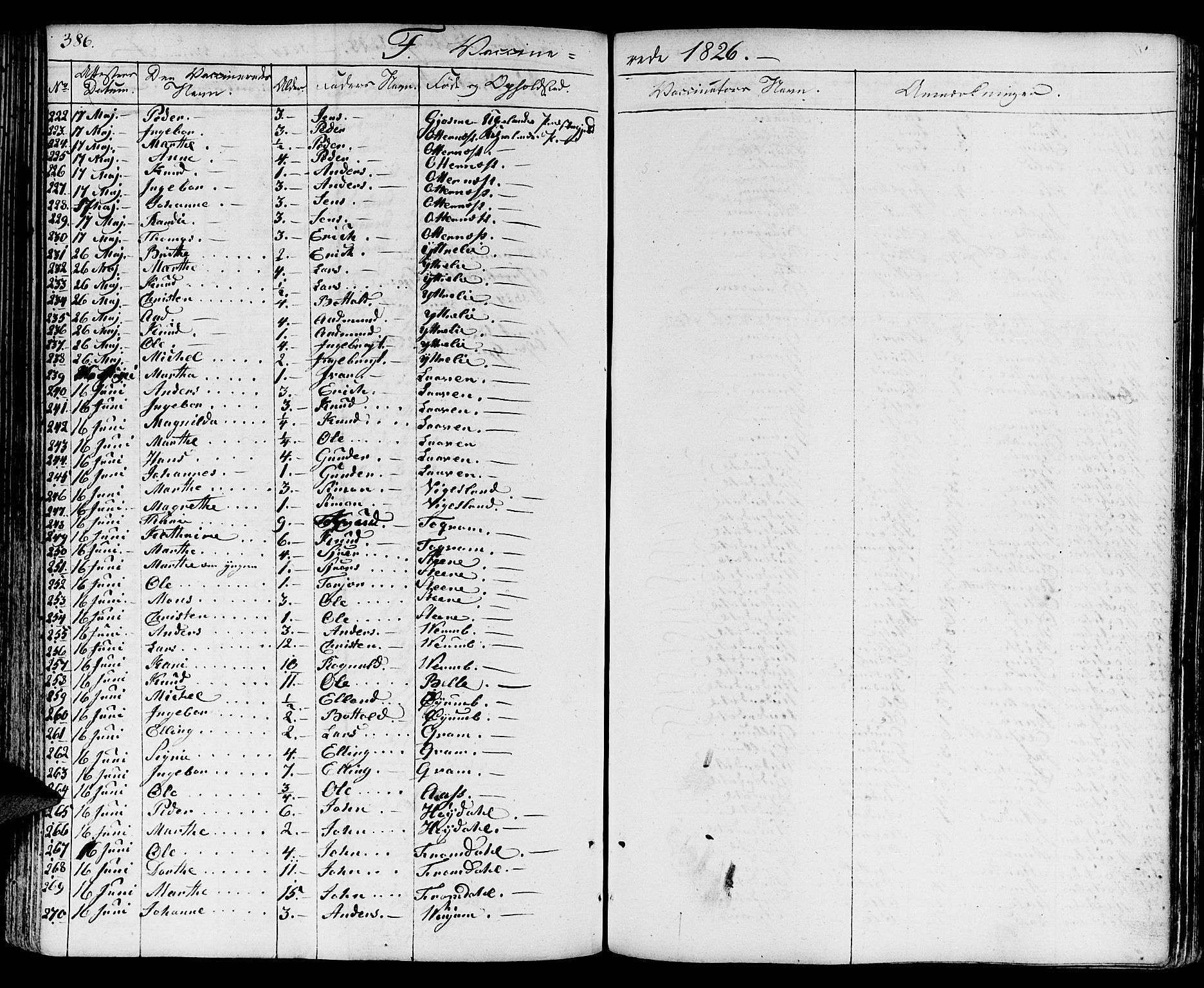 Aurland sokneprestembete, AV/SAB-A-99937/H/Ha/Haa/L0006: Parish register (official) no. A 6, 1821-1859, p. 386