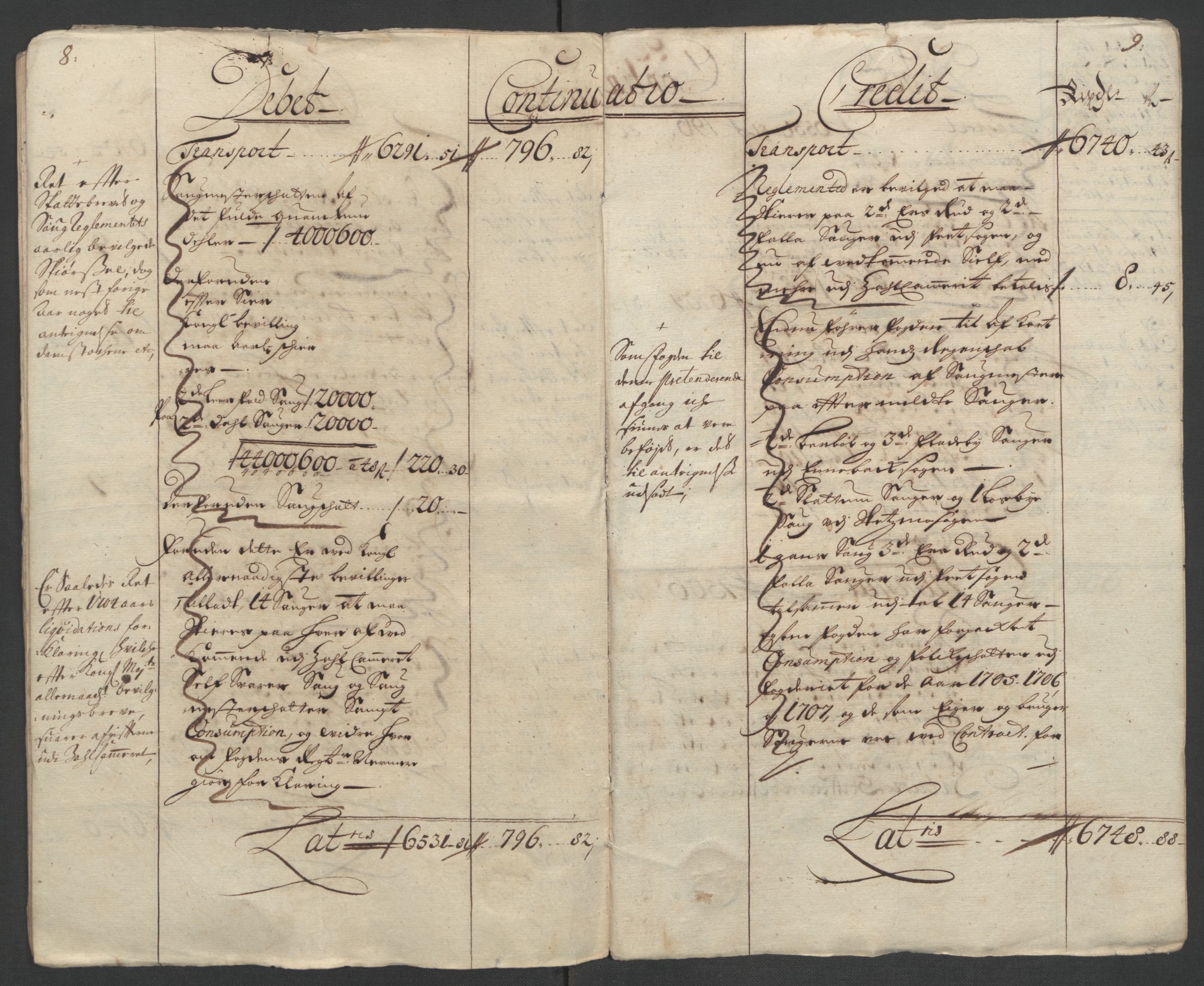 Rentekammeret inntil 1814, Reviderte regnskaper, Fogderegnskap, AV/RA-EA-4092/R11/L0590: Fogderegnskap Nedre Romerike, 1706-1707, p. 19