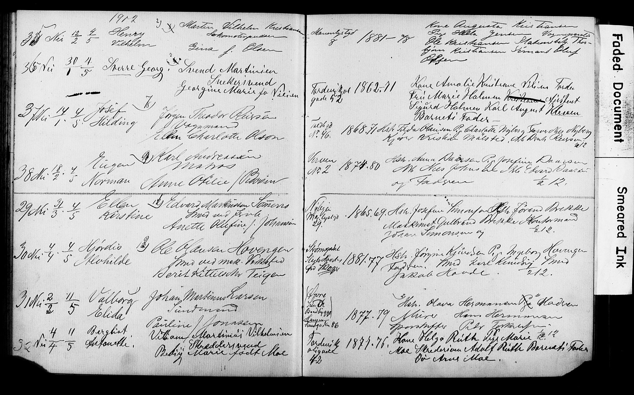 Strømsø kirkebøker, AV/SAKO-A-246/Y/Ya/L0005: Parish register draft no. I 5, 1897-1903