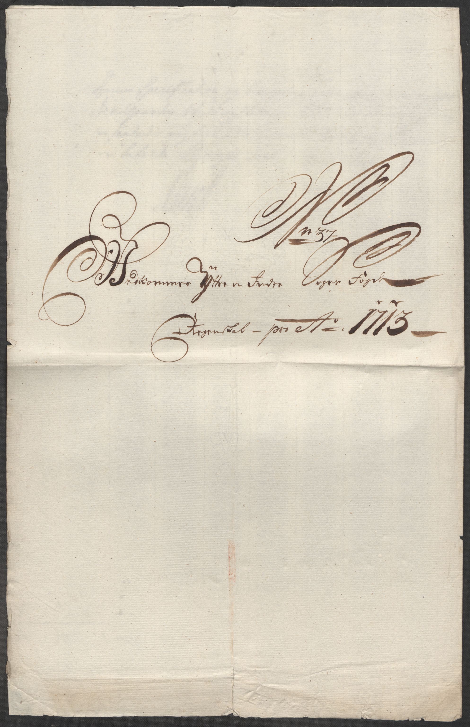 Rentekammeret inntil 1814, Reviderte regnskaper, Fogderegnskap, RA/EA-4092/R52/L3319: Fogderegnskap Sogn, 1713-1714, p. 343