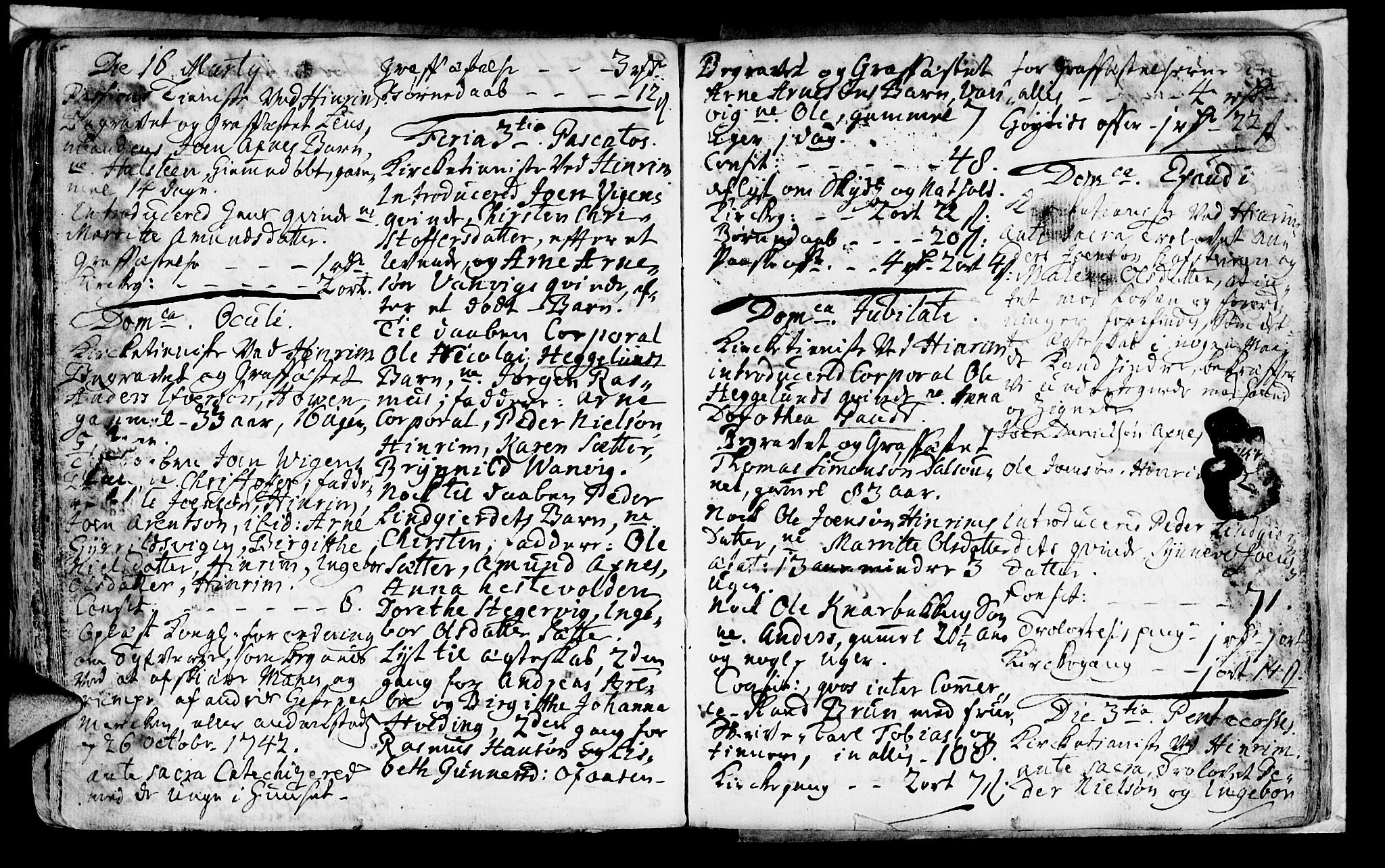 Ministerialprotokoller, klokkerbøker og fødselsregistre - Nord-Trøndelag, AV/SAT-A-1458/701/L0002: Parish register (official) no. 701A02 /2, 1738-1752